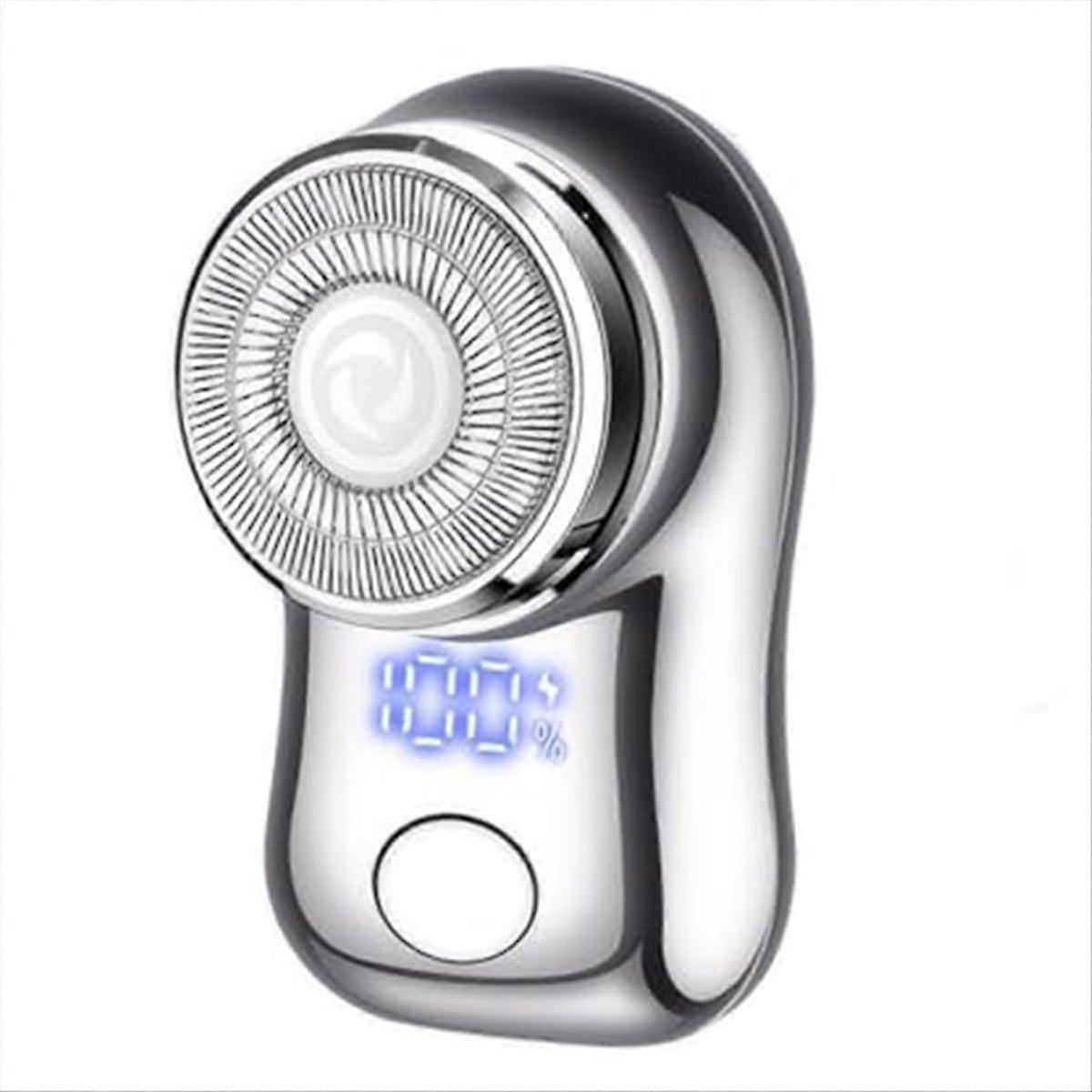 Man Electric Beard Shaver with Digital Displa B