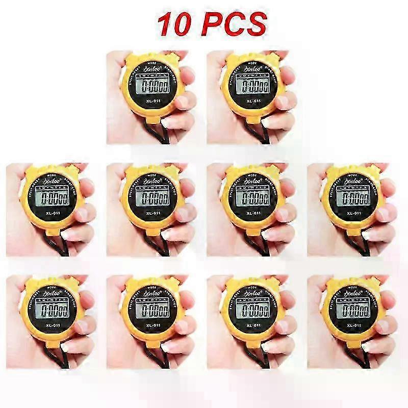 NEW Portable Handheld Sports Stop Watch Digital Display Fitness Timer Counter For Sports Stopwatch Chronograph Professional 26s