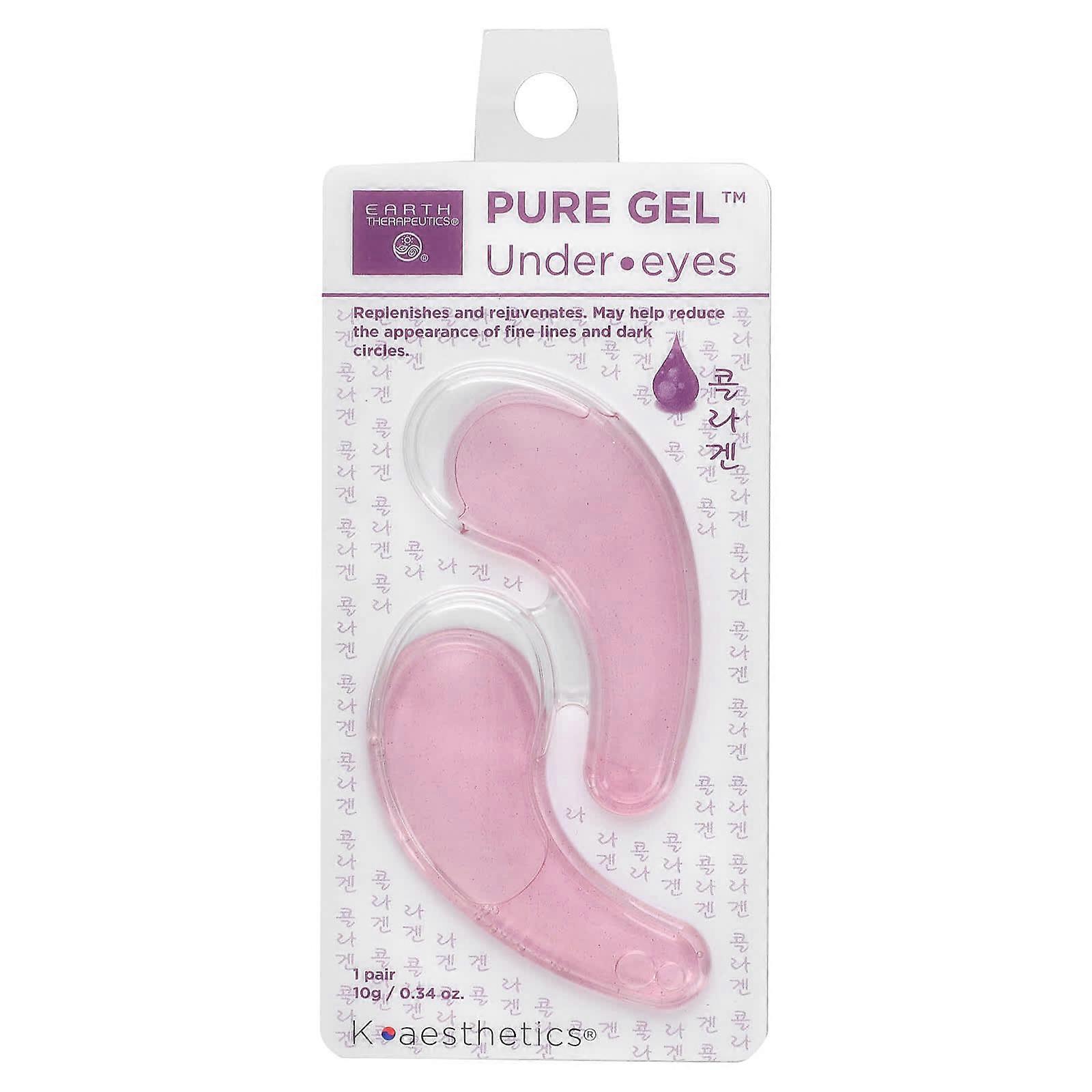 Pure Gel, Under Eyes, 1 Pair, 0.34 oz (10 g)