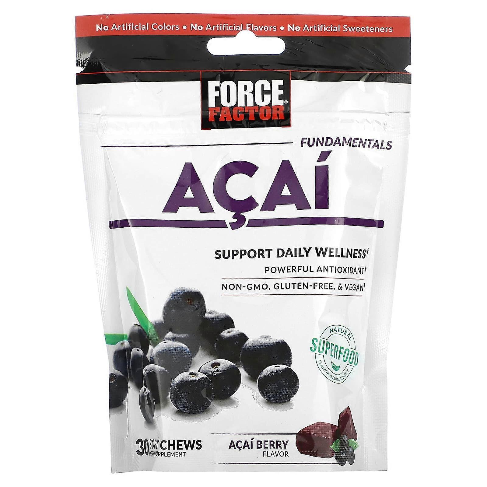 Fundamentals, Acai, 30 Soft Chews