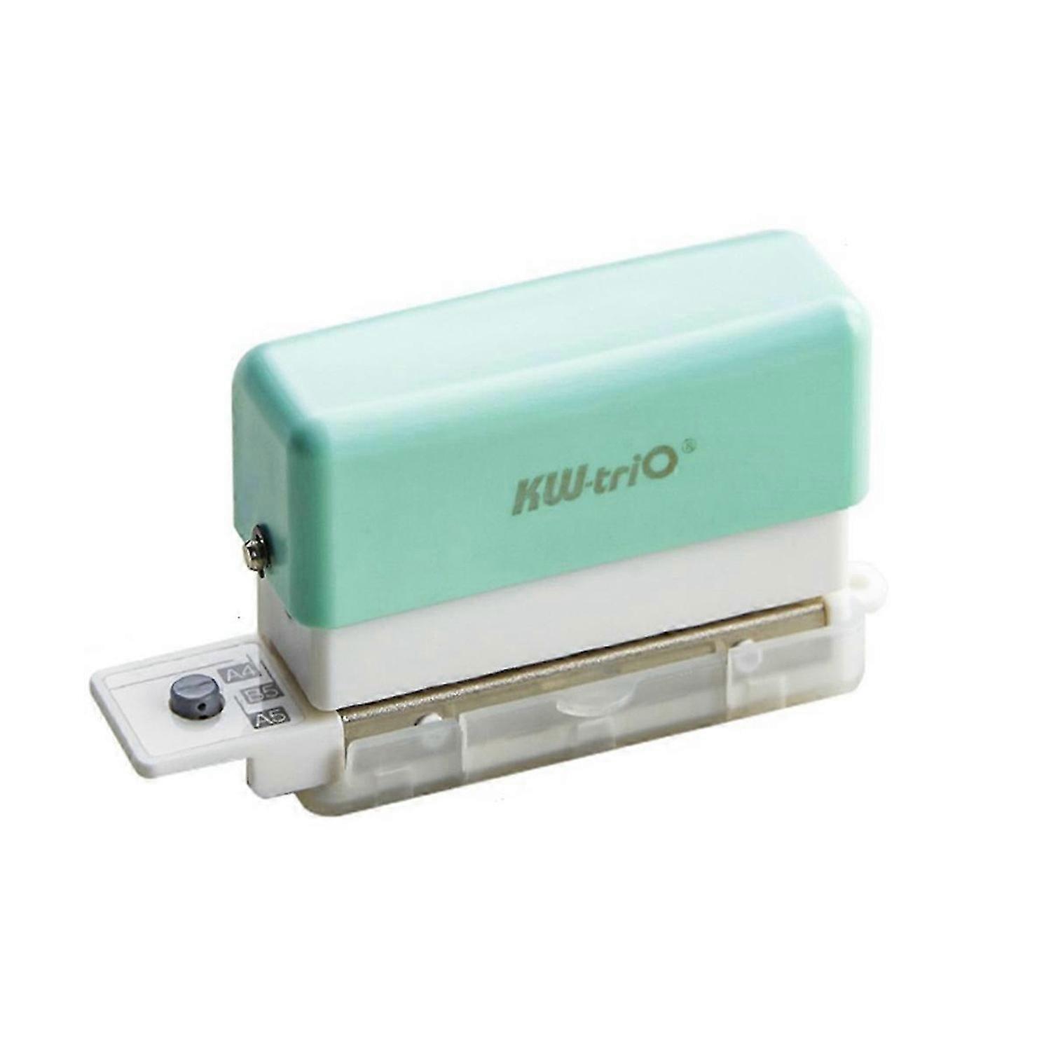 מכונת כריכה מיני KW-TRIO, מכונת כריכה ידנית 6 חורים, מכונת כריכת ספרים Cinch עבור A4 30 Hol