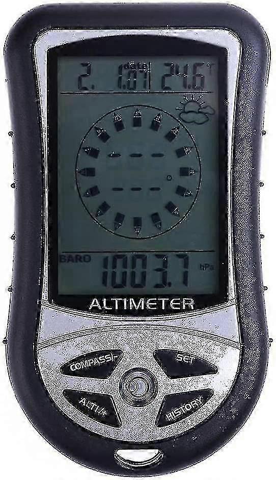 Altimeter Thermometer Barometer Multifunction Compass, V
