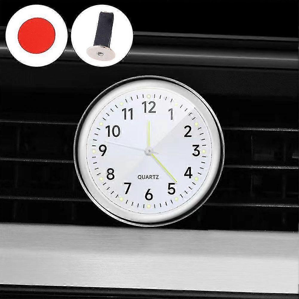 Mini Watch Car Quartz Clock Electronic Clock Waterproof Car Dashboard Clock 25-26s