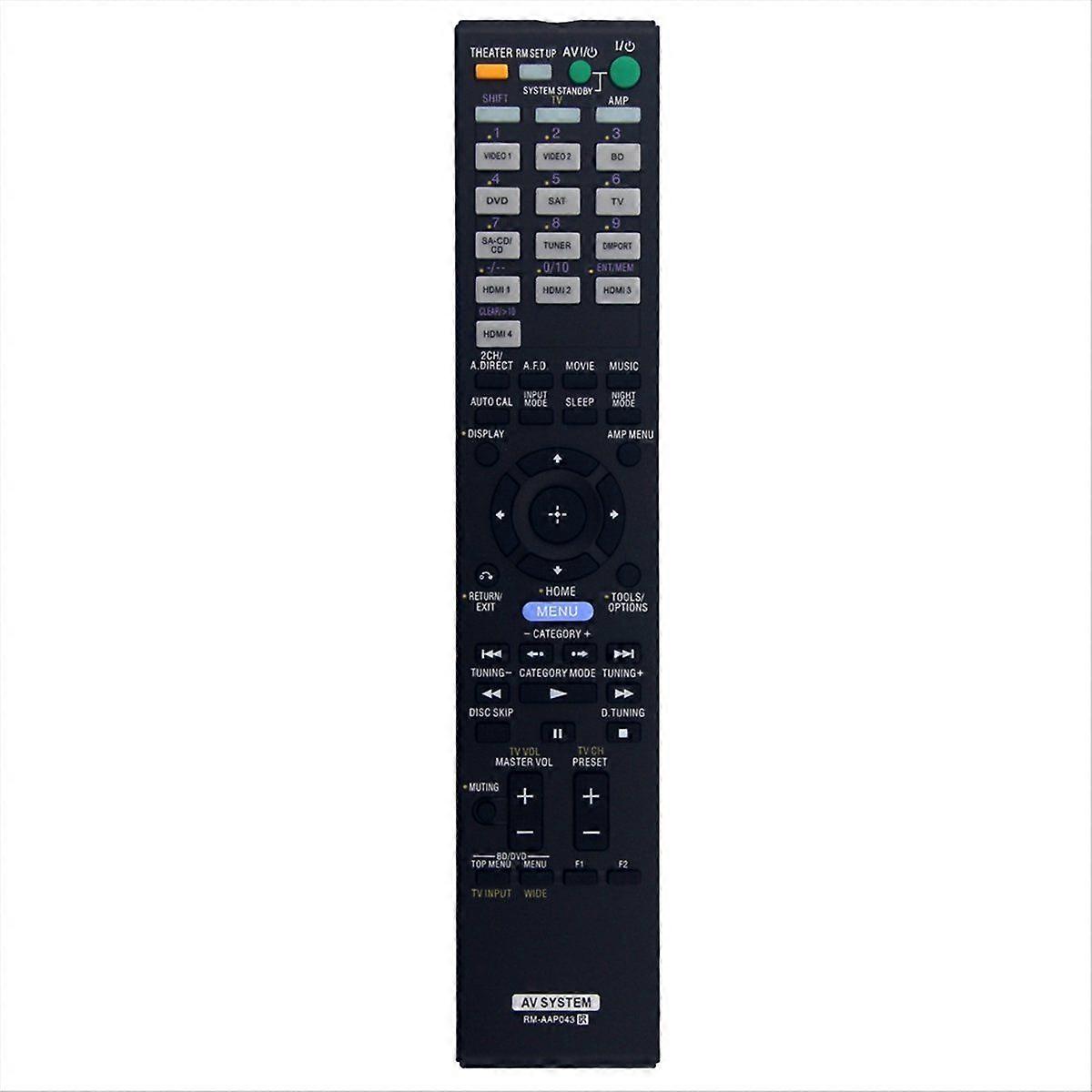RM-AAP043 Remote Control Replace for Sony Home Theater AV Receiver