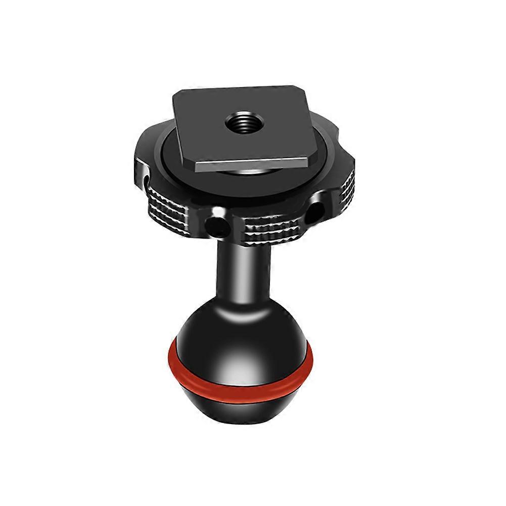 20mm Ball Head Adapter Mount Hot Shoe Ballhead for DSLR Camera Monitor Light Holder and Phone Stand