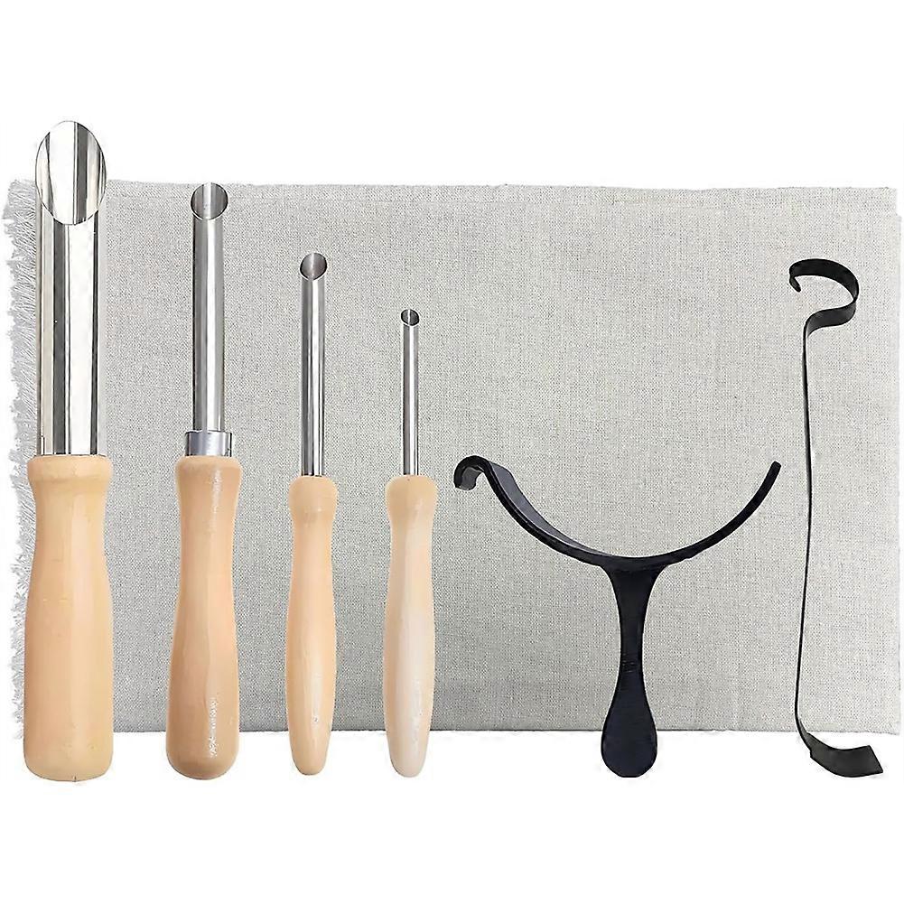 Pottery Tools 7 Pcs Pack,Cotton Linen
