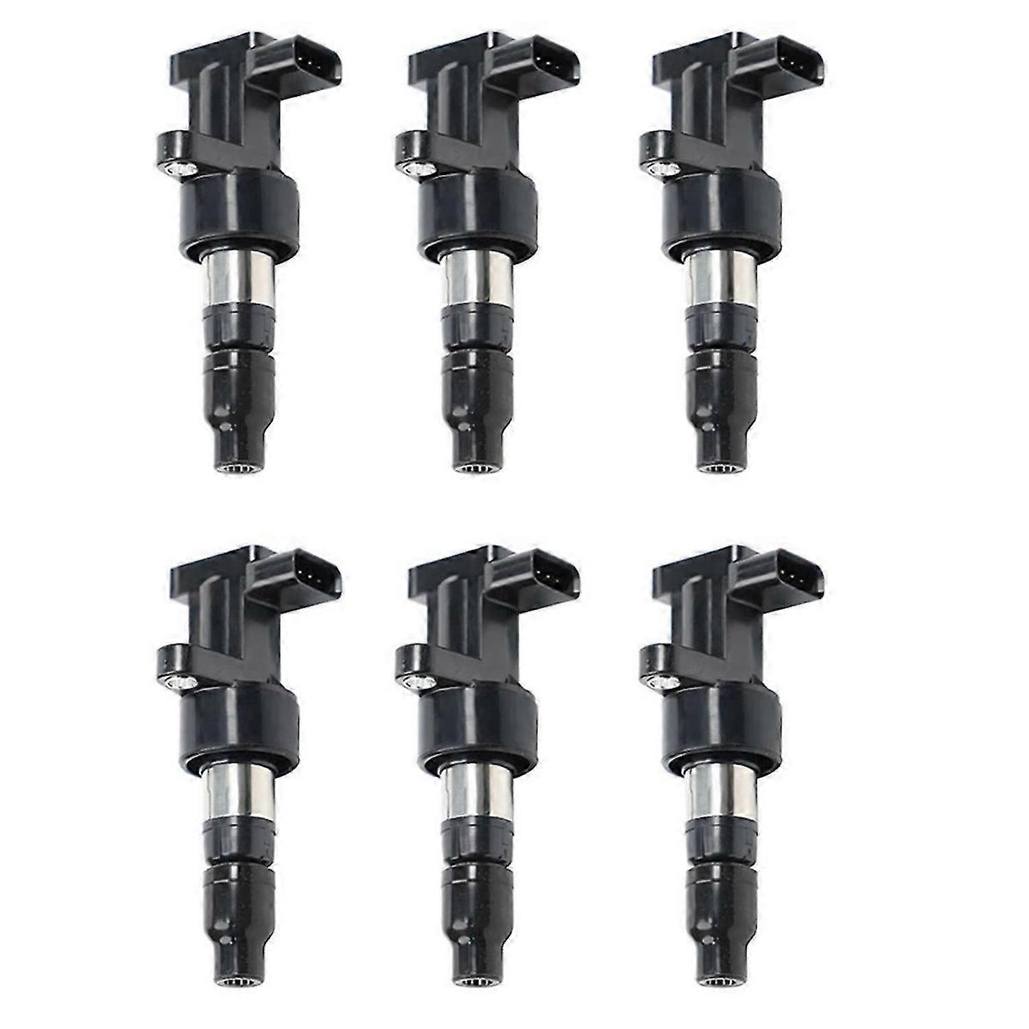 6Pcs Ignition Coils UF435 C2S42673,C2S11480 for X-Type S-Type 2.5L 3.0L 2002-2008