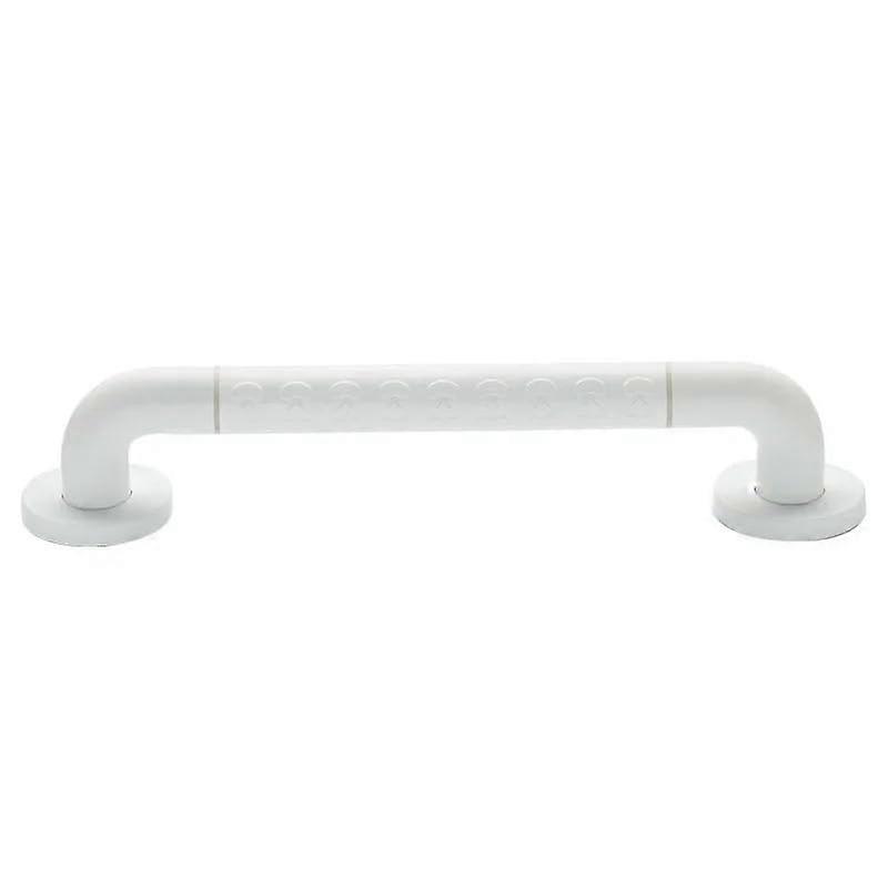 Heavy Duty Shower Handle Removable Shower Handrails For Seniors Anti Slip Suction Grab Bar 40 Cm White