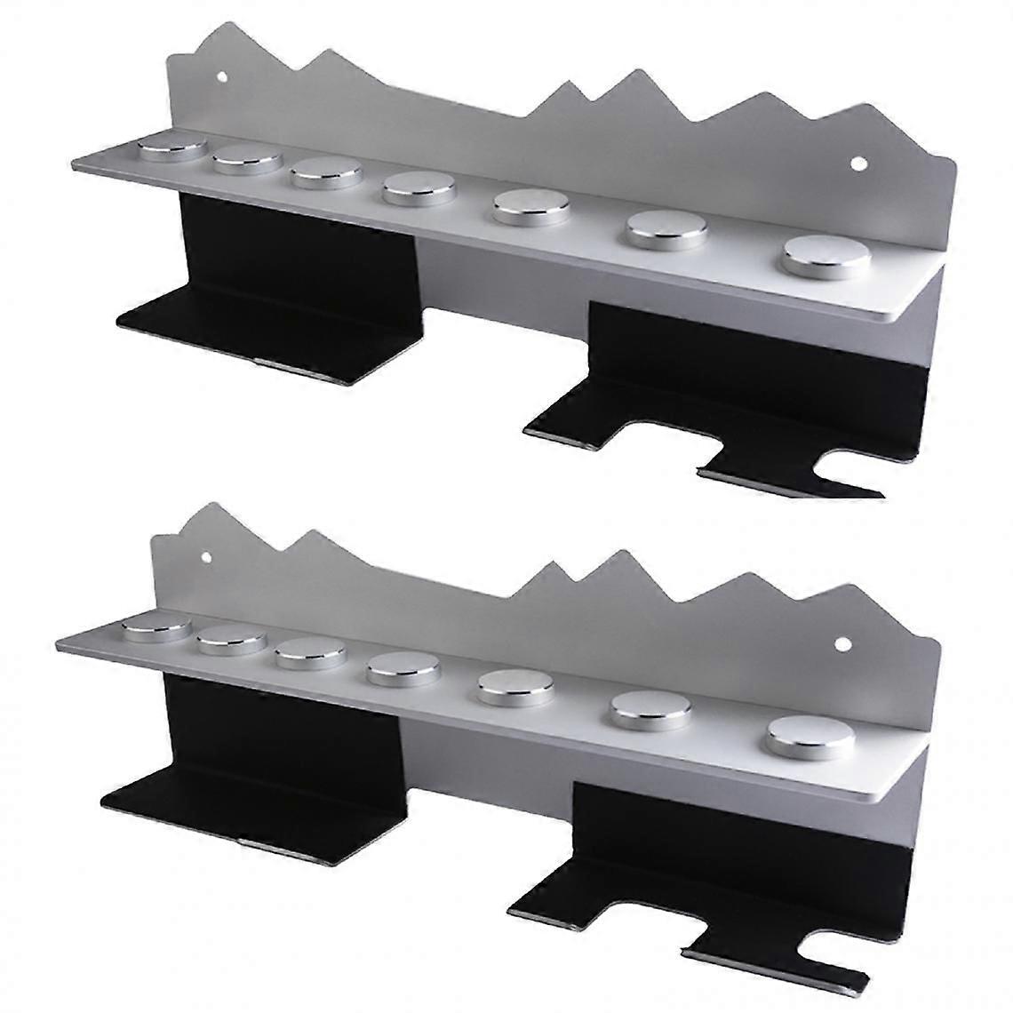 2x Wall Mount Bracket For Dyson Air Wrap Styler Storage Organizer Rack Shelf