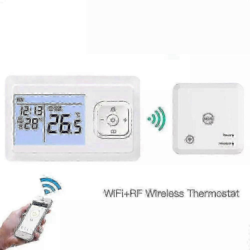 Smart Wifi RF Room Thermostat Wireless Smartphone Central Heating Controller-FFY