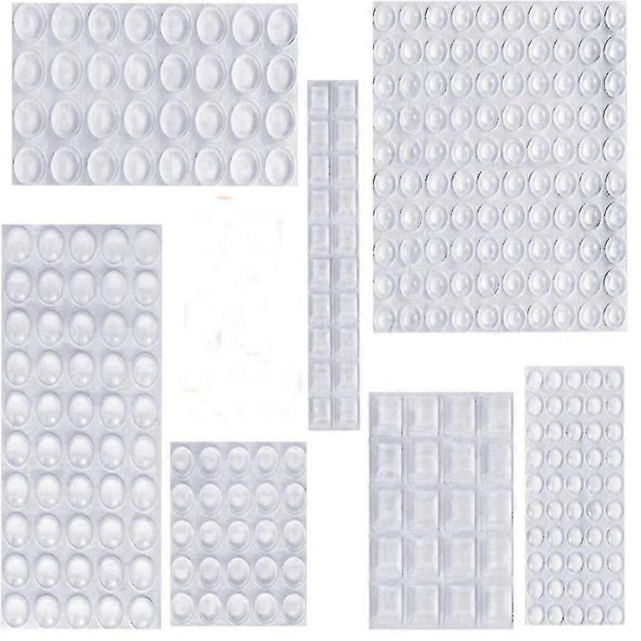 1pcs Protective Rubber Stops, Transparent Noise-proof Shockproof Adhesive Feet, Ideal For Furniture Self-adhesive Dampers Buffer For Buffer Door Furni