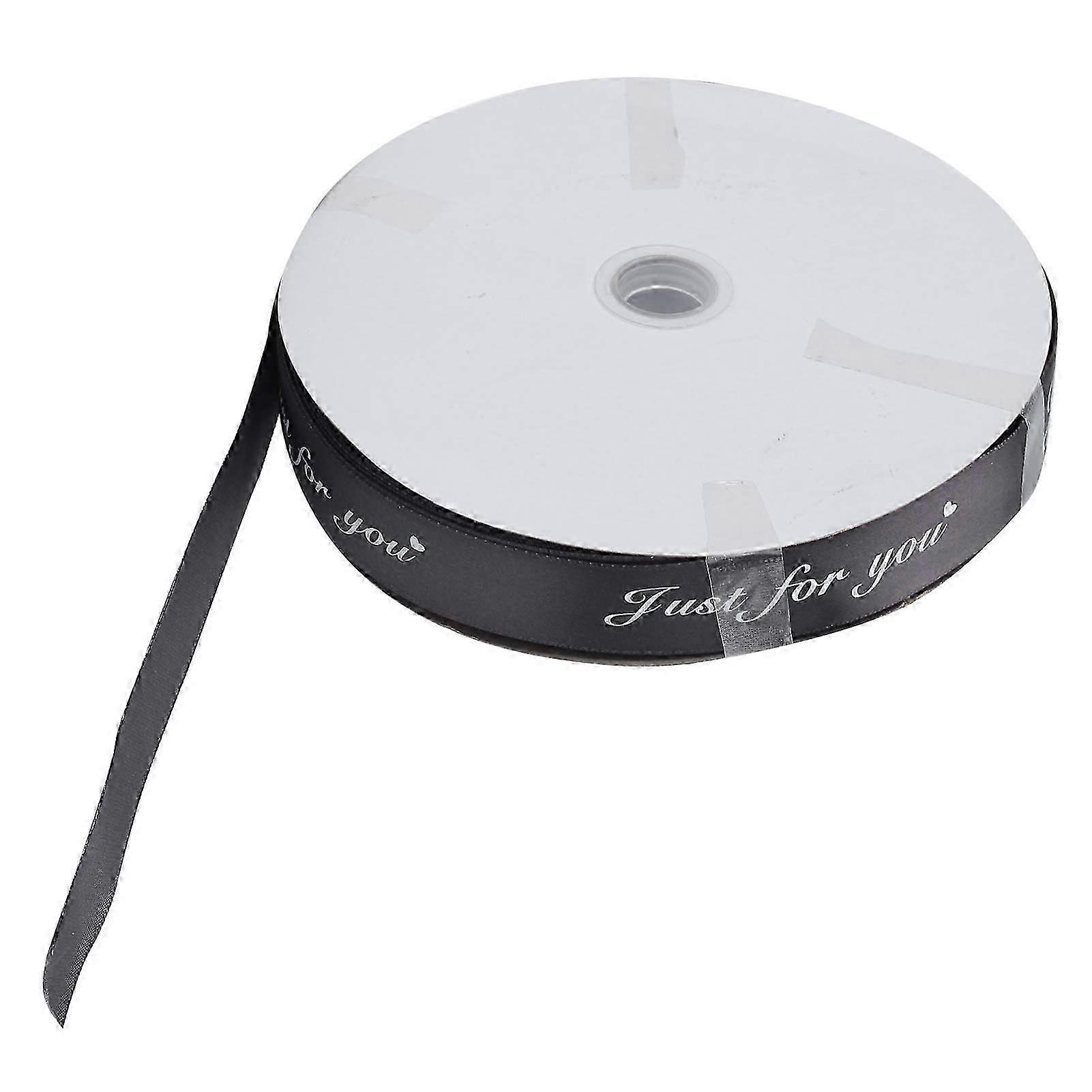 圣诞丝带，雪花圣诞老人圣诞包装丝带印花格罗斯格兰缎面节日丝带，节日装饰礼品包装蝴蝶结工艺X