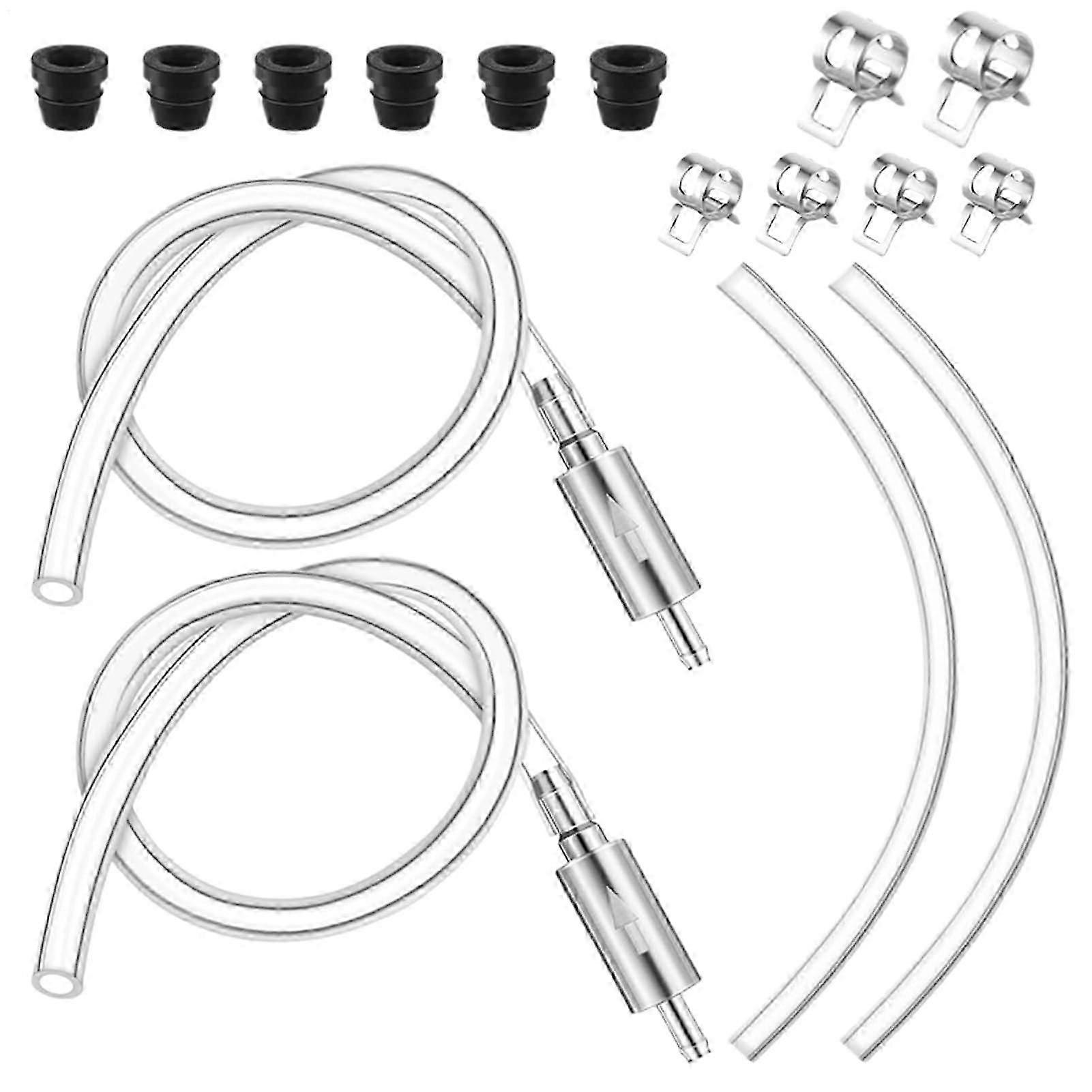 Motorcycle Brake Bleeder Set With Integrated One-Way Valve Bleeder Hose Tool For Truck Hydraulic System Bleeding