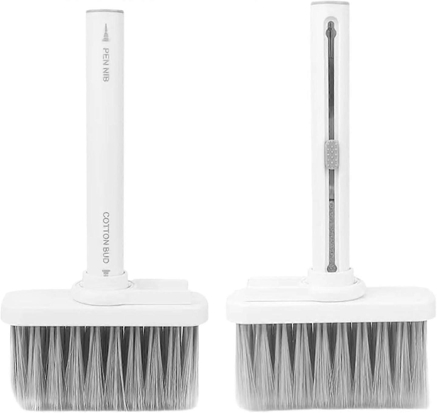 PrimOffice Soft Brush Keyboard Cleaner 5-in-1 Multi-Function Computer Tools Kit Corner Gap Duster