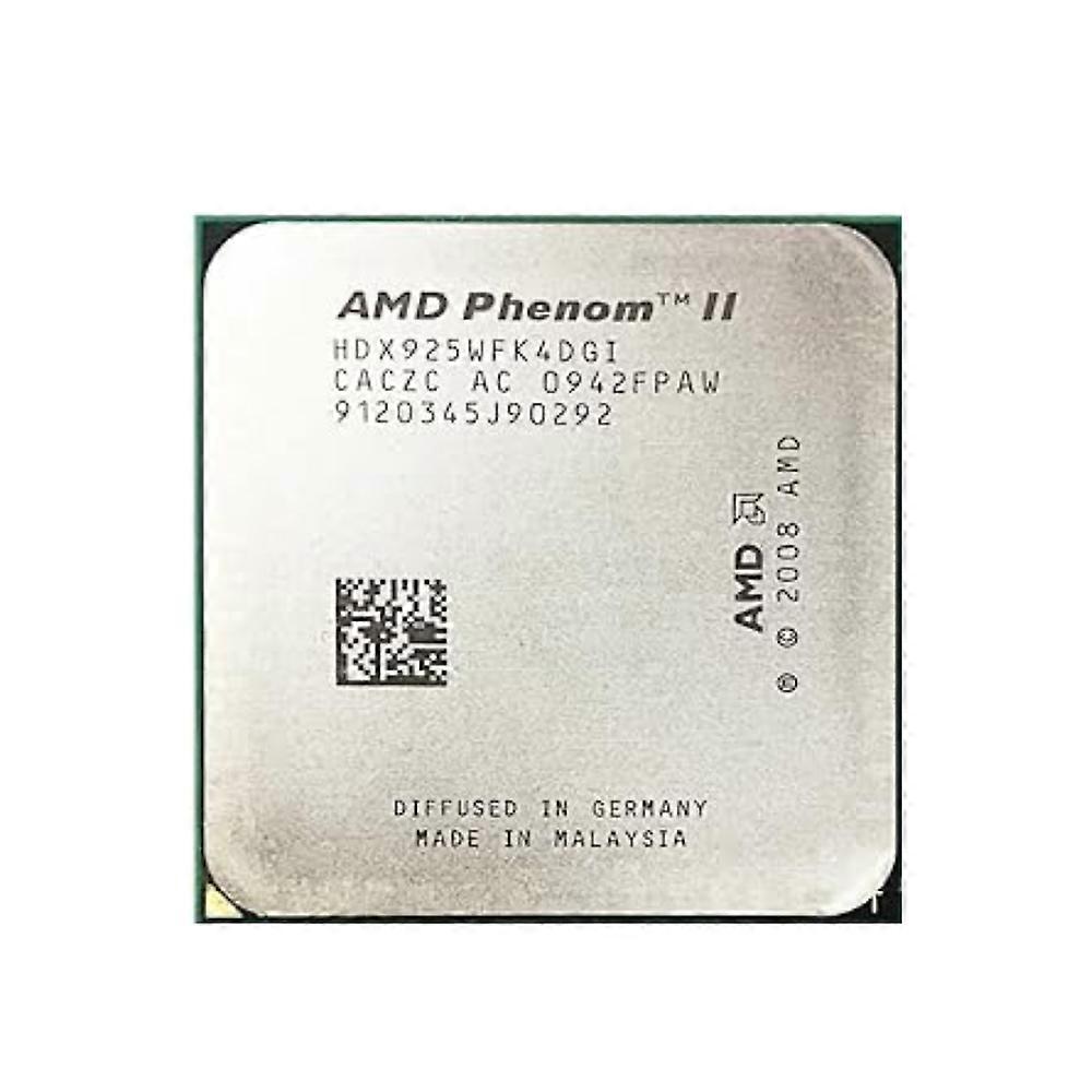 Phenom II X4 925 CPU - Socket AM3, 4 Cores, 4 Threads, 2.80GHz, 6MB L3 Cache, 95W TDP.