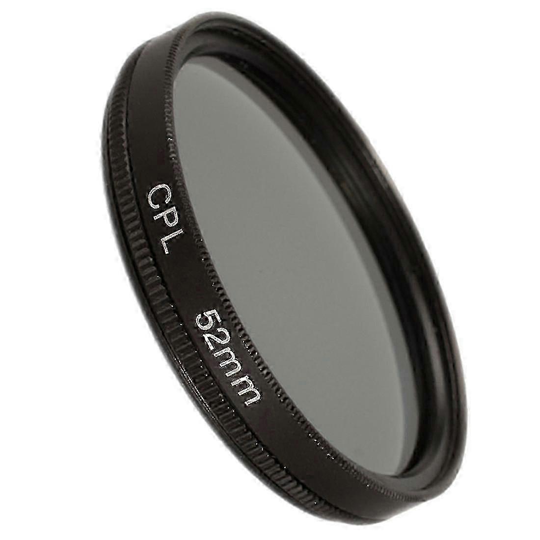 52mm circular Ing Cpl filtro para 650d 700d D3100 D3200 D3300