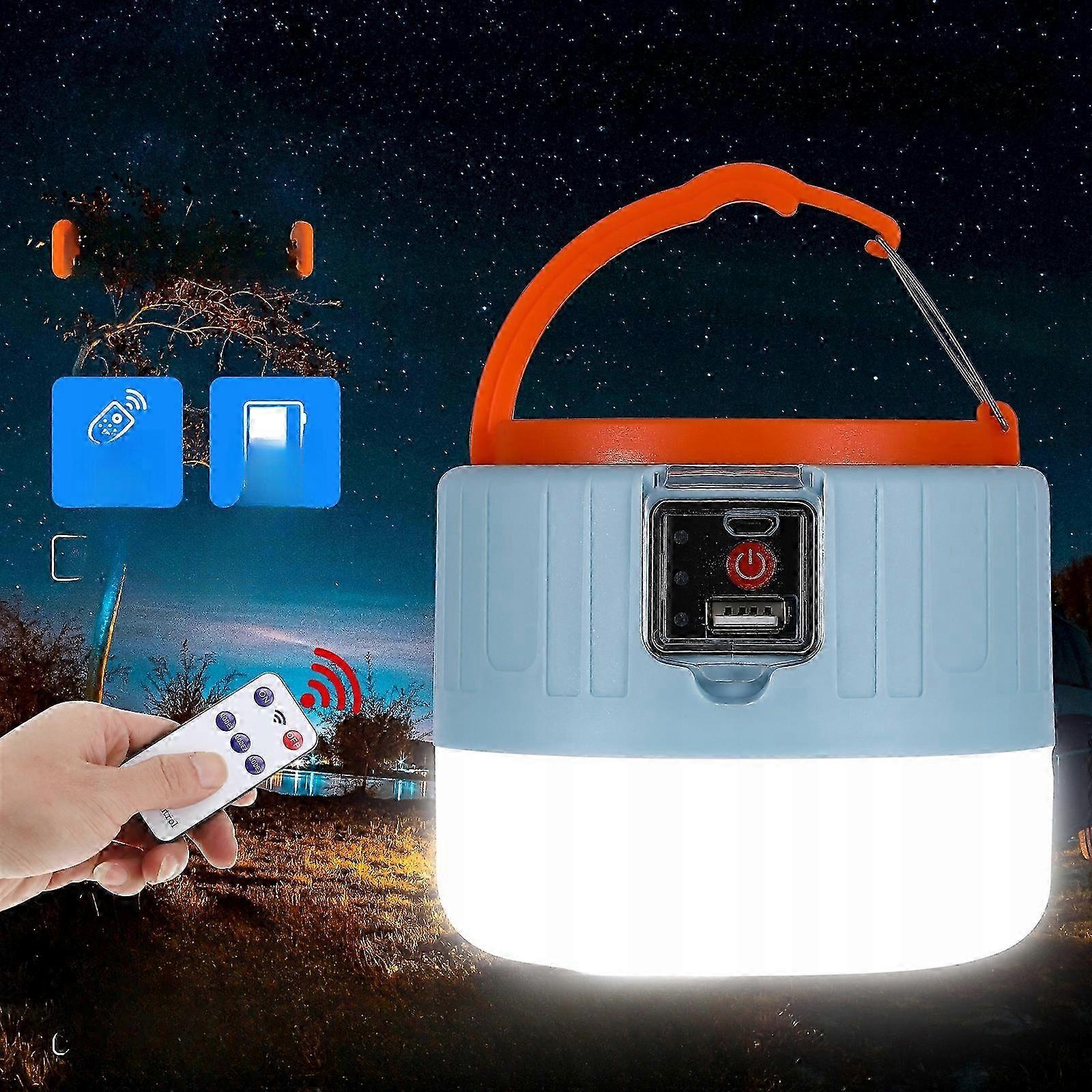 Solar Camping Light With Usb Rechargeable Camping