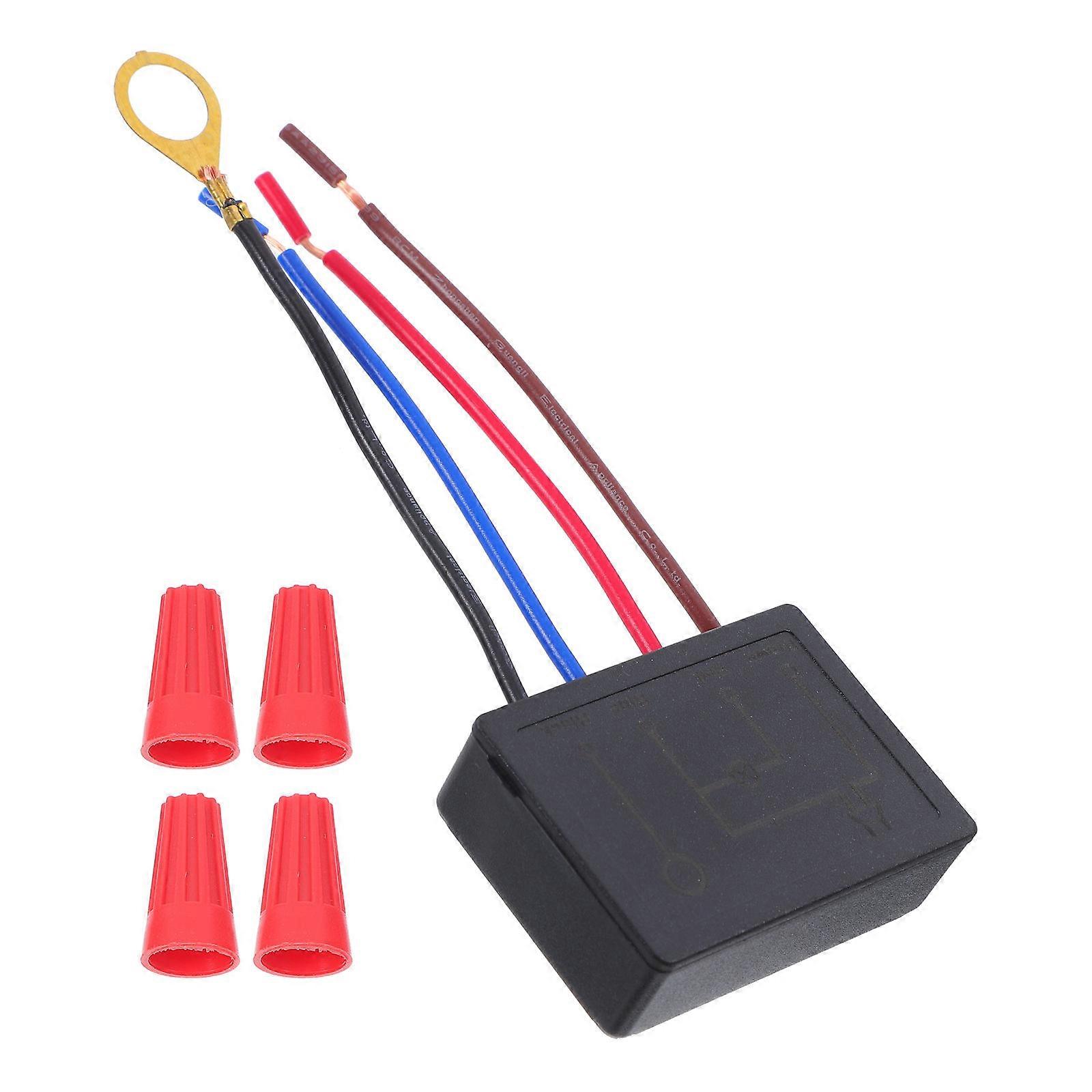 Adjustable Touch Dimmer Switch for Lighting 1Set Plastic Sensor Module Black