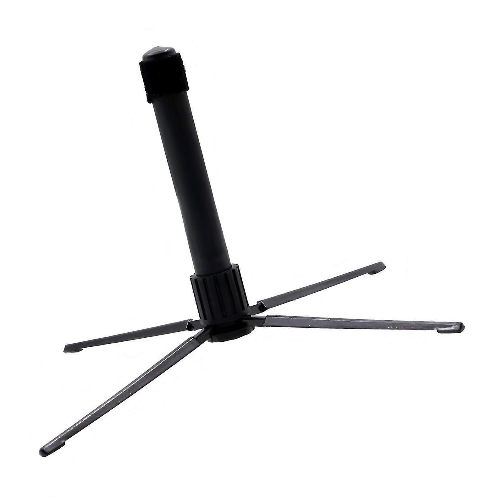 Portable Plastic Folding Flute Holder 4 Leg Stable Support Piccolos Rest Stand Rack Flute Accessories Space Saving Multicolor