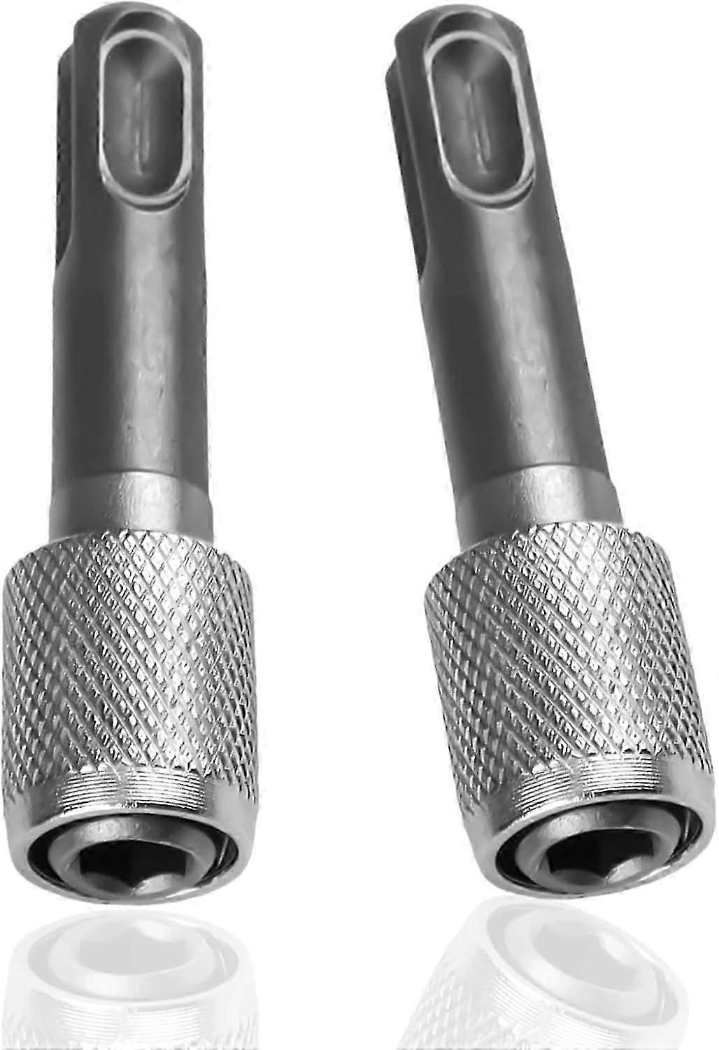 Pieces 6.35mm (1/4') Bit Holder Adapter - Hex Shank Converter for Impact Drills and Hammers, Versatile and Durable DIY Accessory