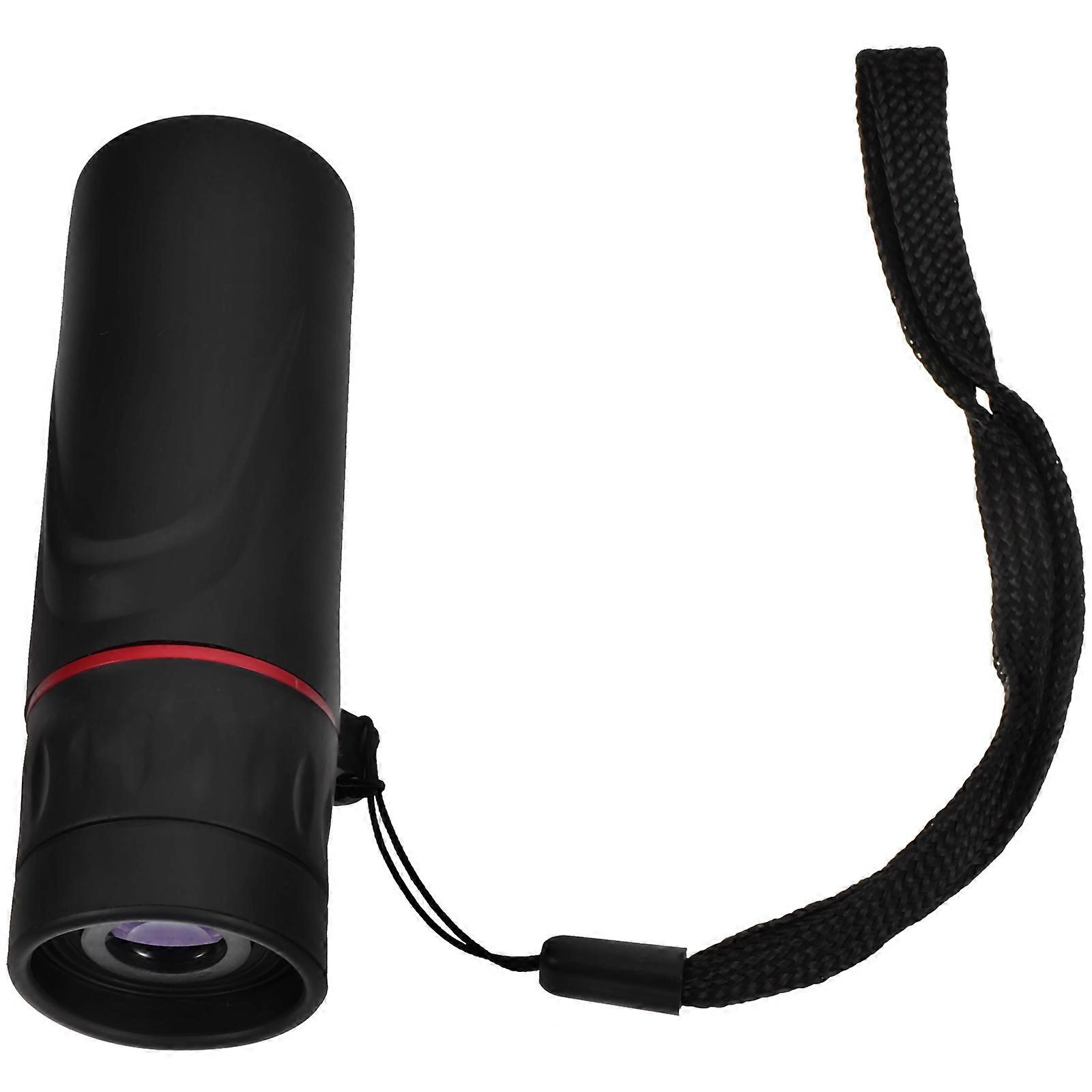 Monocular Telescope Optical Focus for Hunting 2Pcs Black