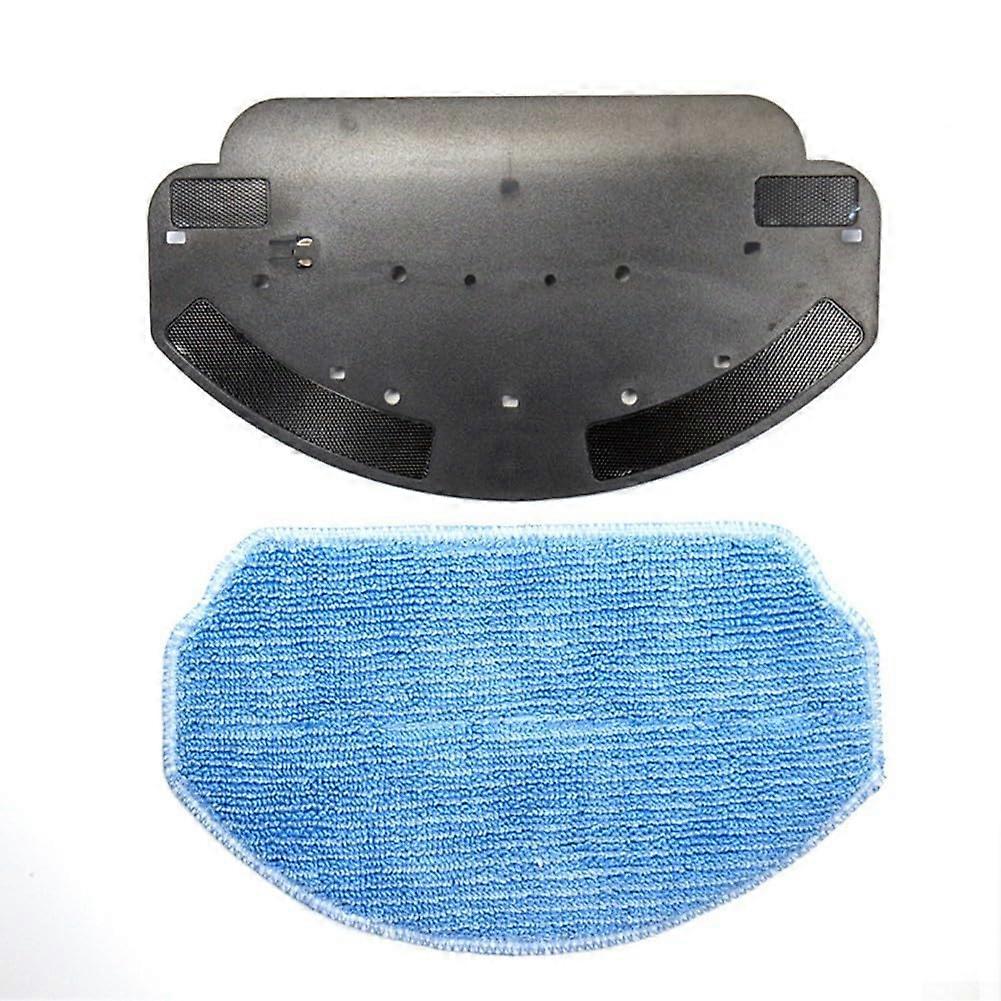 Robot Vacuum Mop Bracket with Microfiber Pads for BR150 BR151, Secure Fit and Easy Installation