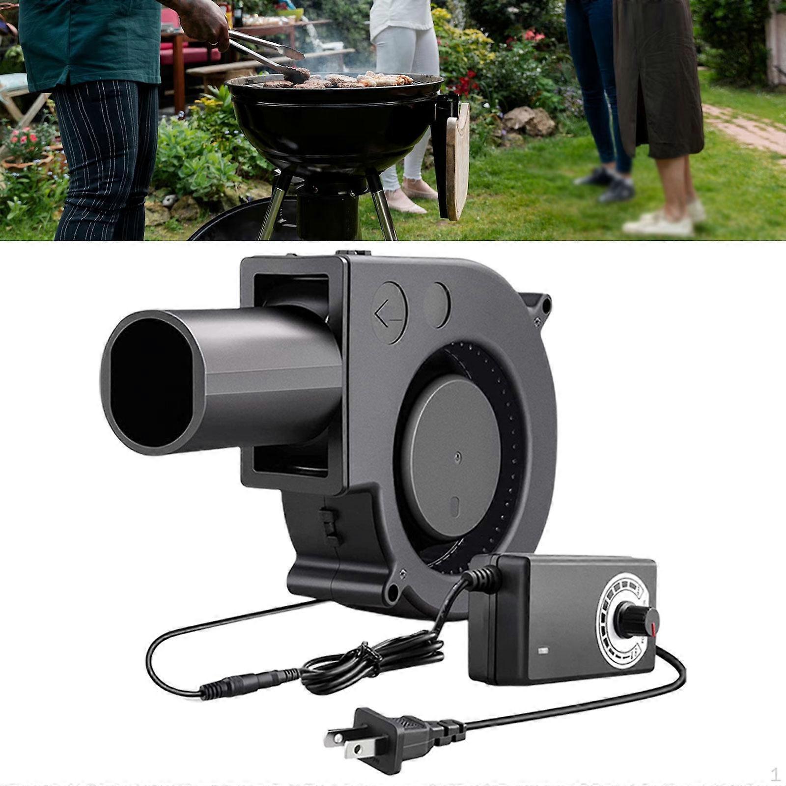 Cooling Fan Blowing Engine DC 12V Sturdy Portable Versatile Low Noise Adjustable Wind Turbo-blower