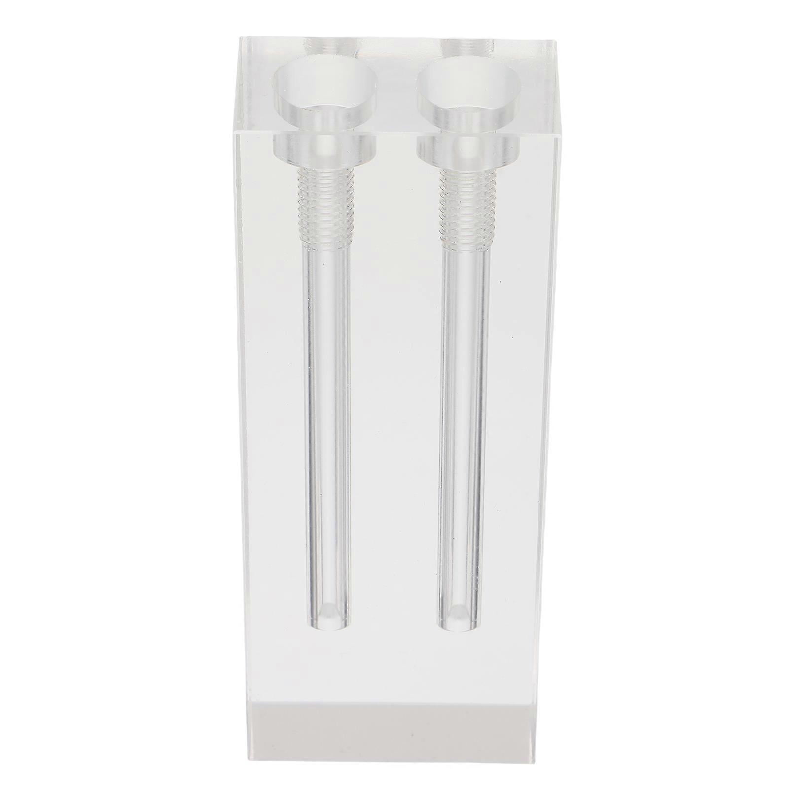 Oil Quality Comparator Transparent Automobile Oil Tester Demo Stand for Vehicles