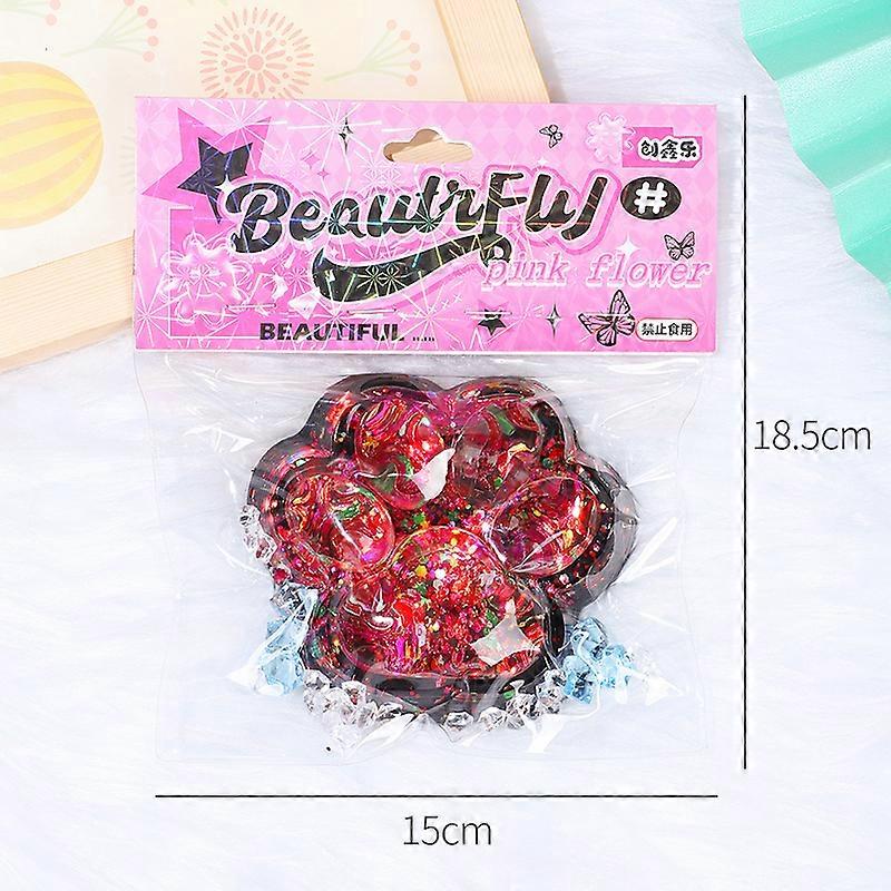 Starlit Sky Big Cat Paw Squishy Fidget Toy Soft  Slow Rebound Stress Relief Toy Pinch Decompression Gift Cat Claw Squeeze Toy