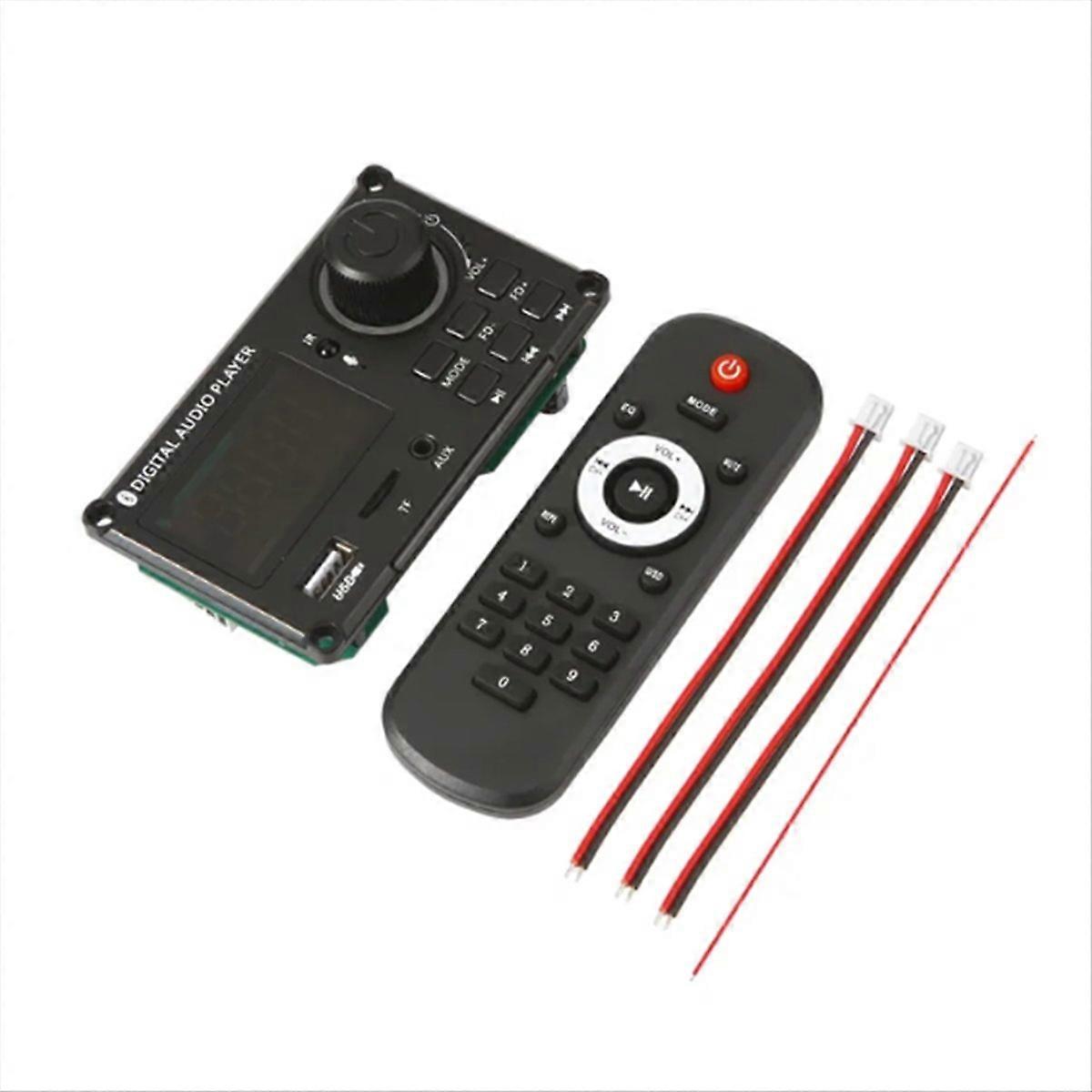 50W Amplifier DIY MP3 Decoder Board BT 5.0 DC 8-24V Car MP3 Player