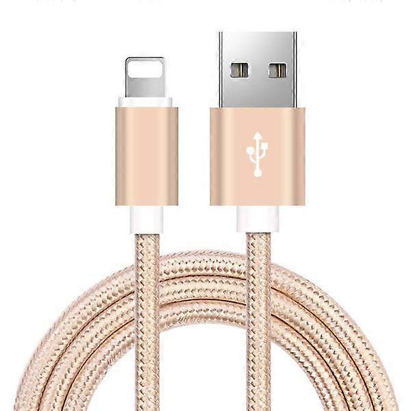 pc high quality 2 m compatible with iphone cable gold Gold