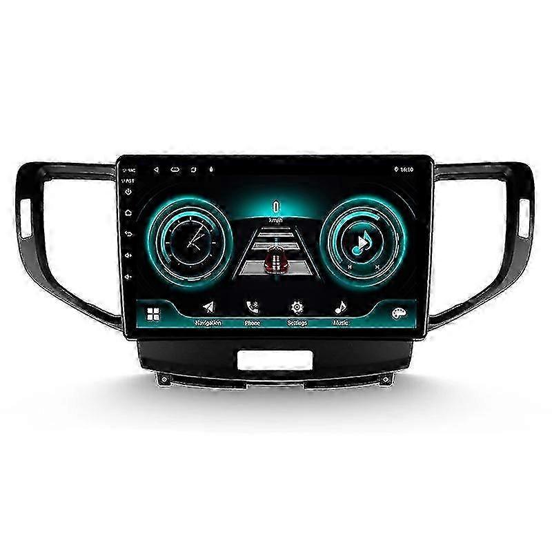 Android Auto CarPlay Stereo For Honda Accord 8 2008-2012 2 Din Multimedia GPS Video Player With Bluetooth And USB