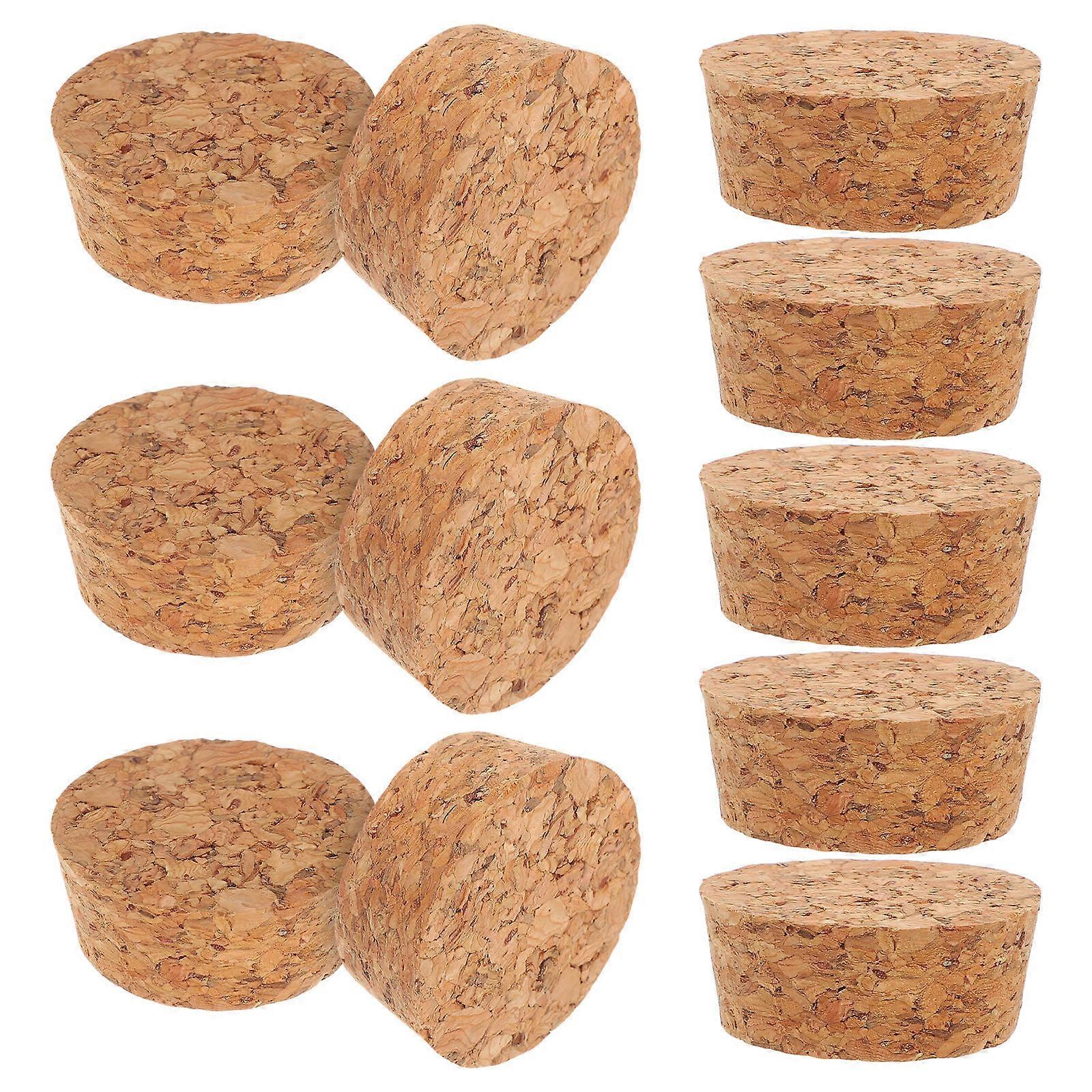 Stoppers Soft Wood Corks for Leakproof Sealing 20Pcs Pack