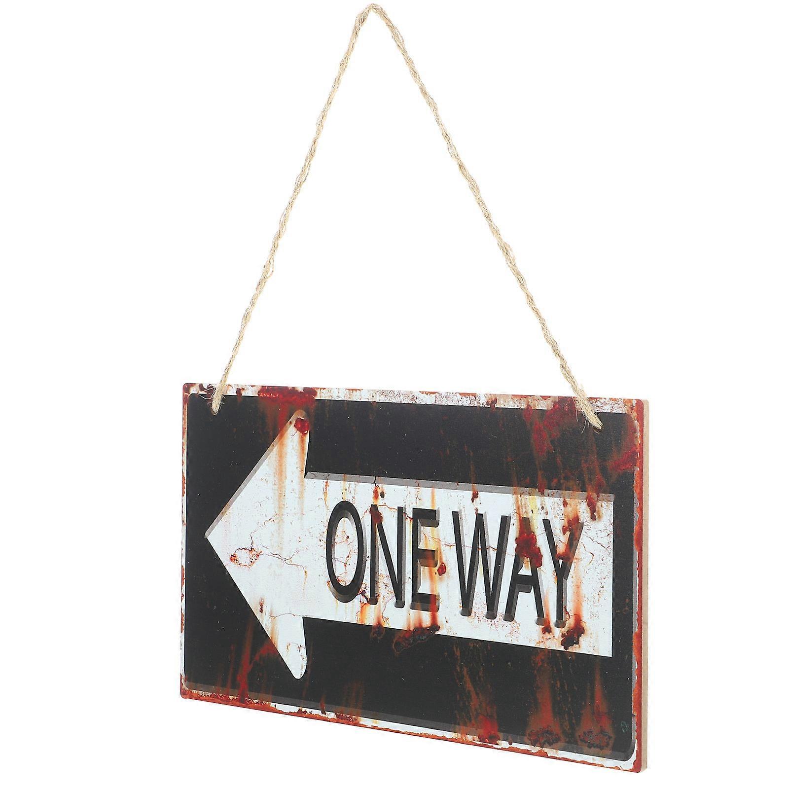 Wall Hanging Ornament for Decor 5Pcs Rustic Wooden Plaques