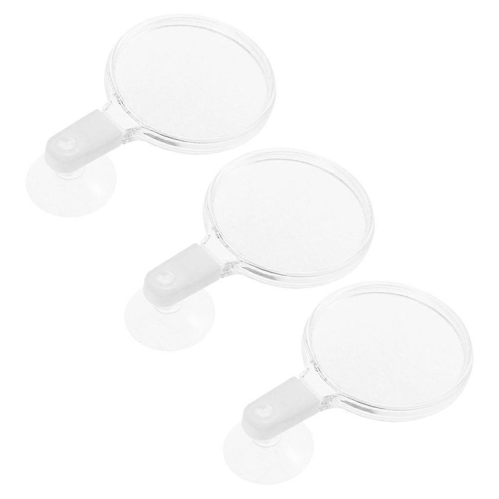 Underwater Viewer For Fish Tank Observation Of Small Animals And Plants Suction System White 3Set
