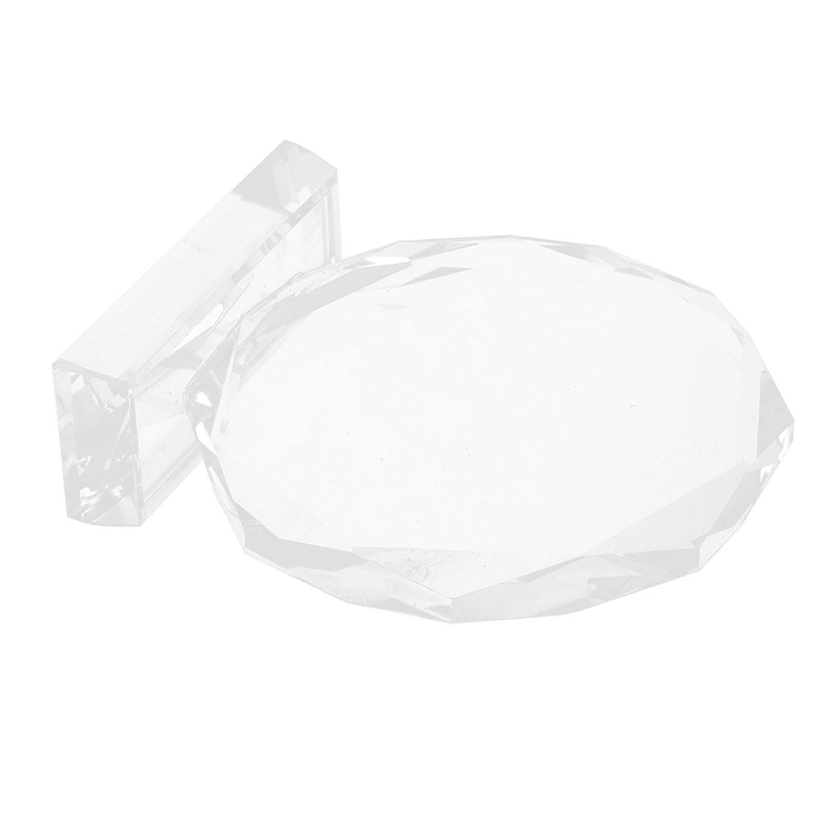 Crystal Award Trophy for Recognition Transparent Sublimation Plaque Decoration