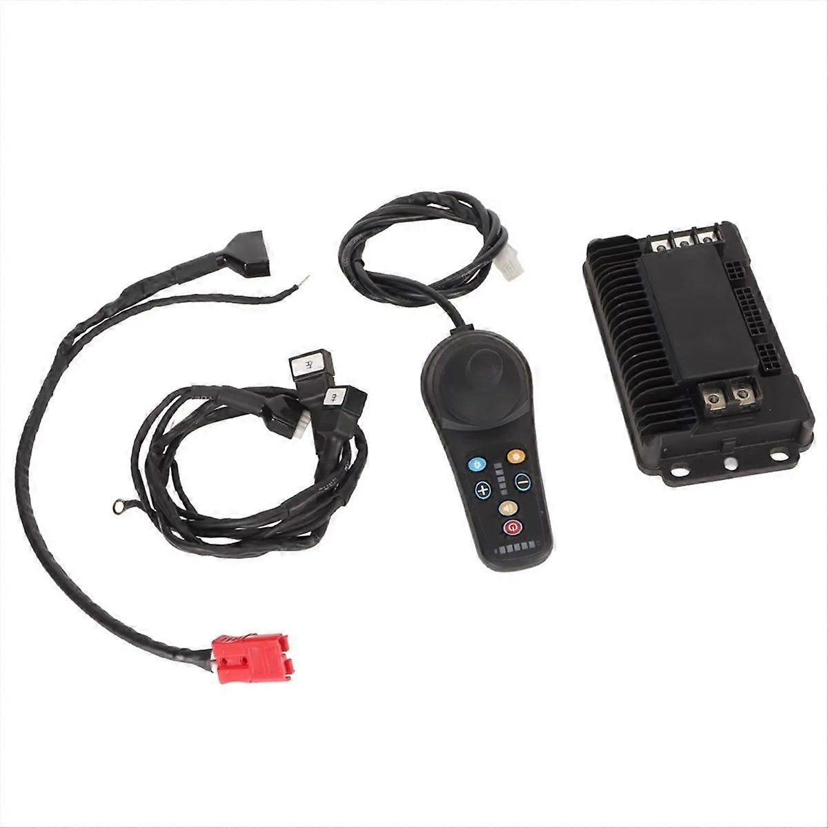 Wheelchair Joystick Controller with Brake 50A Smart 24V Power Wheelchair Joystick Controller for Int