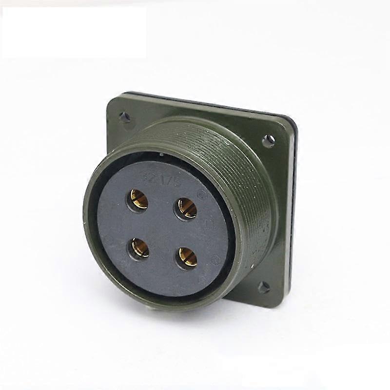 Aviation Connector 4 Pin Military Standard Plug with Waterproof and Secure Socket Design