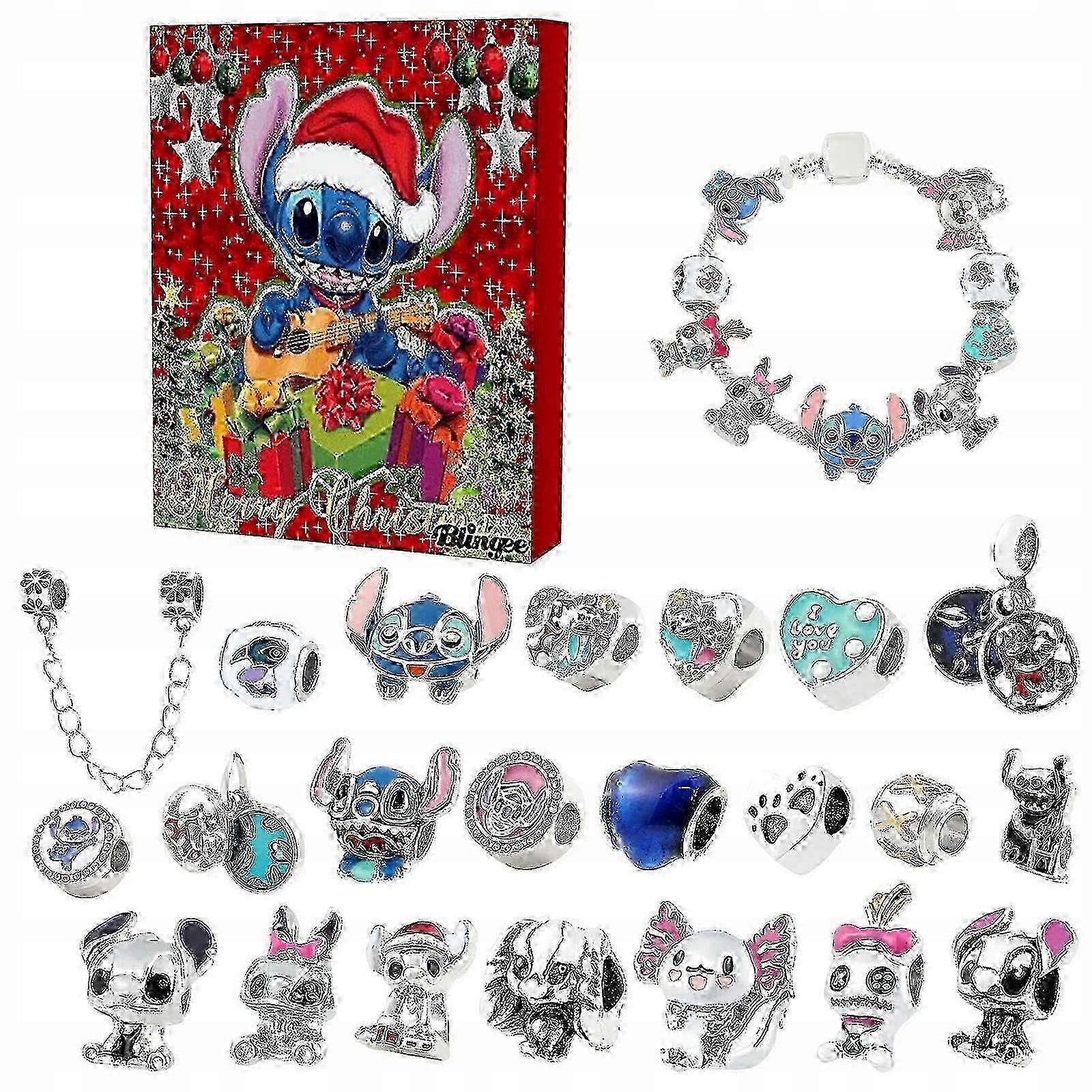 Advent Calendar 24pcs Stitch Beautiful Gift Figurines