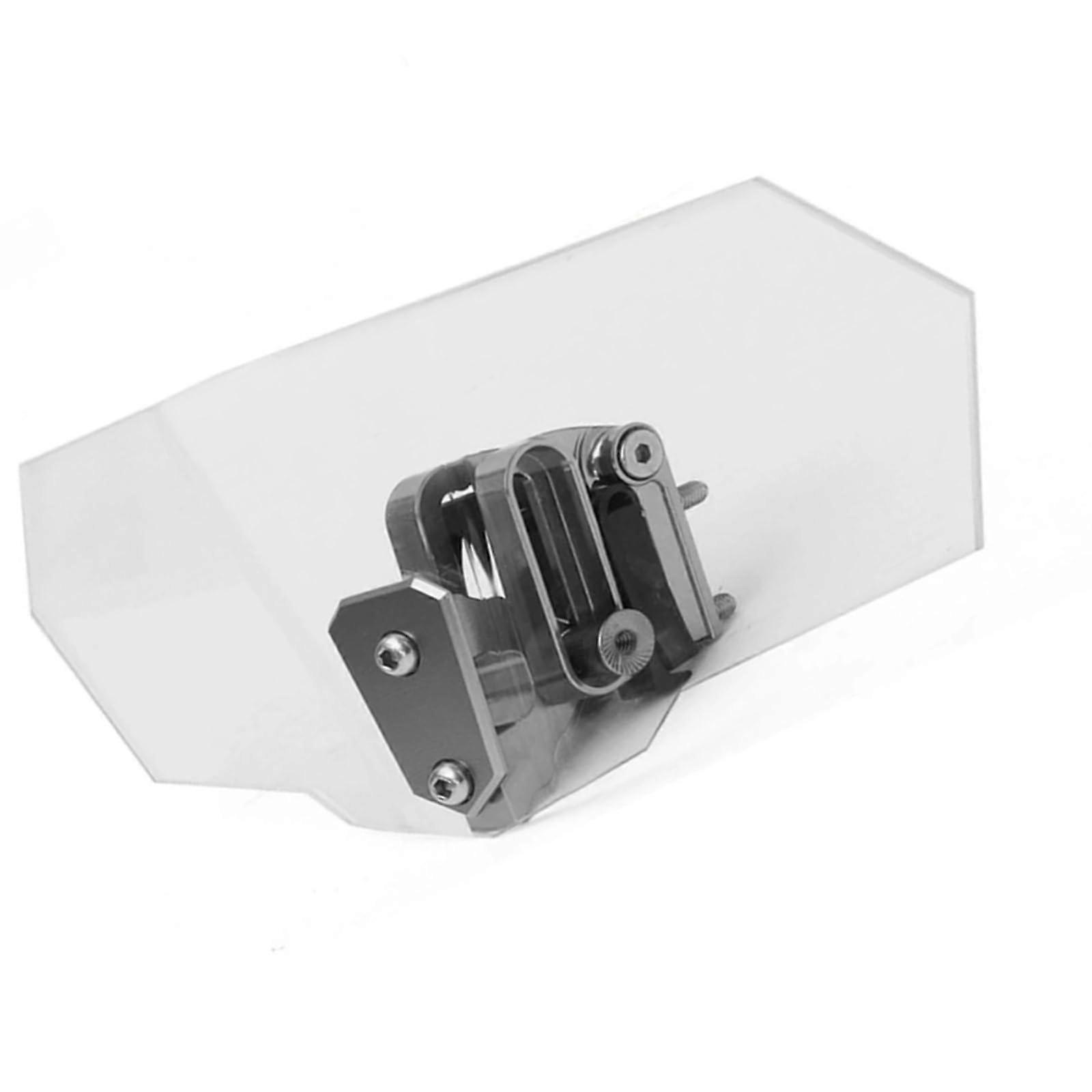 Universal Adjustable Motorcycle Windshield Clear Wind Deflector for Benelli Riding Comfort Upgrade