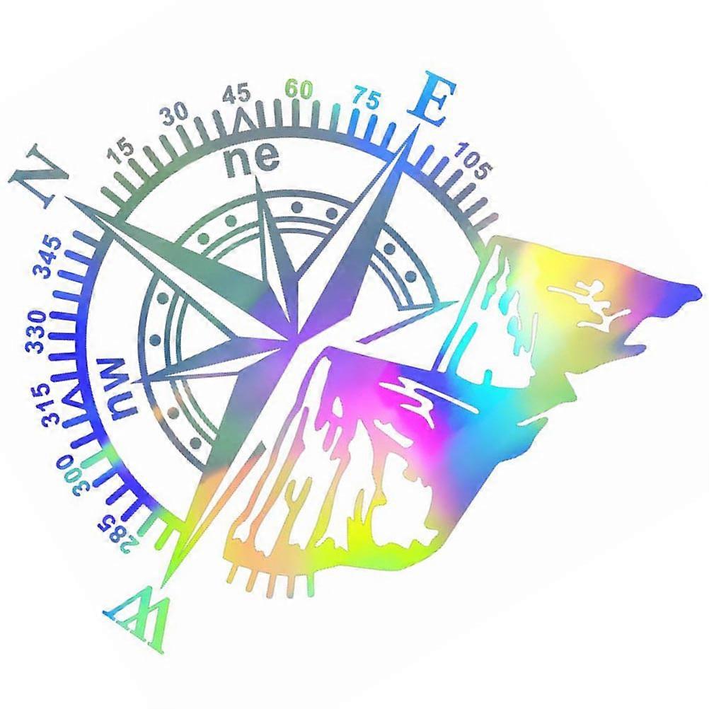 Compass Pattern Car Sticker for Car Hood with Waterproof Material