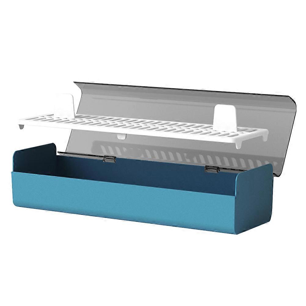 Plastic Chopsticks Case with Drainable Shelf for Storage 4Pcs