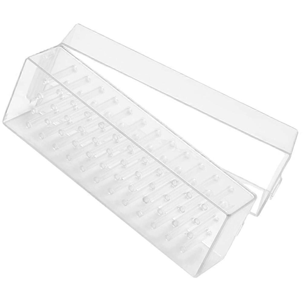 Nail Drill Bits Holder Nail Drill Bit Case for Storage Use 48 Holes