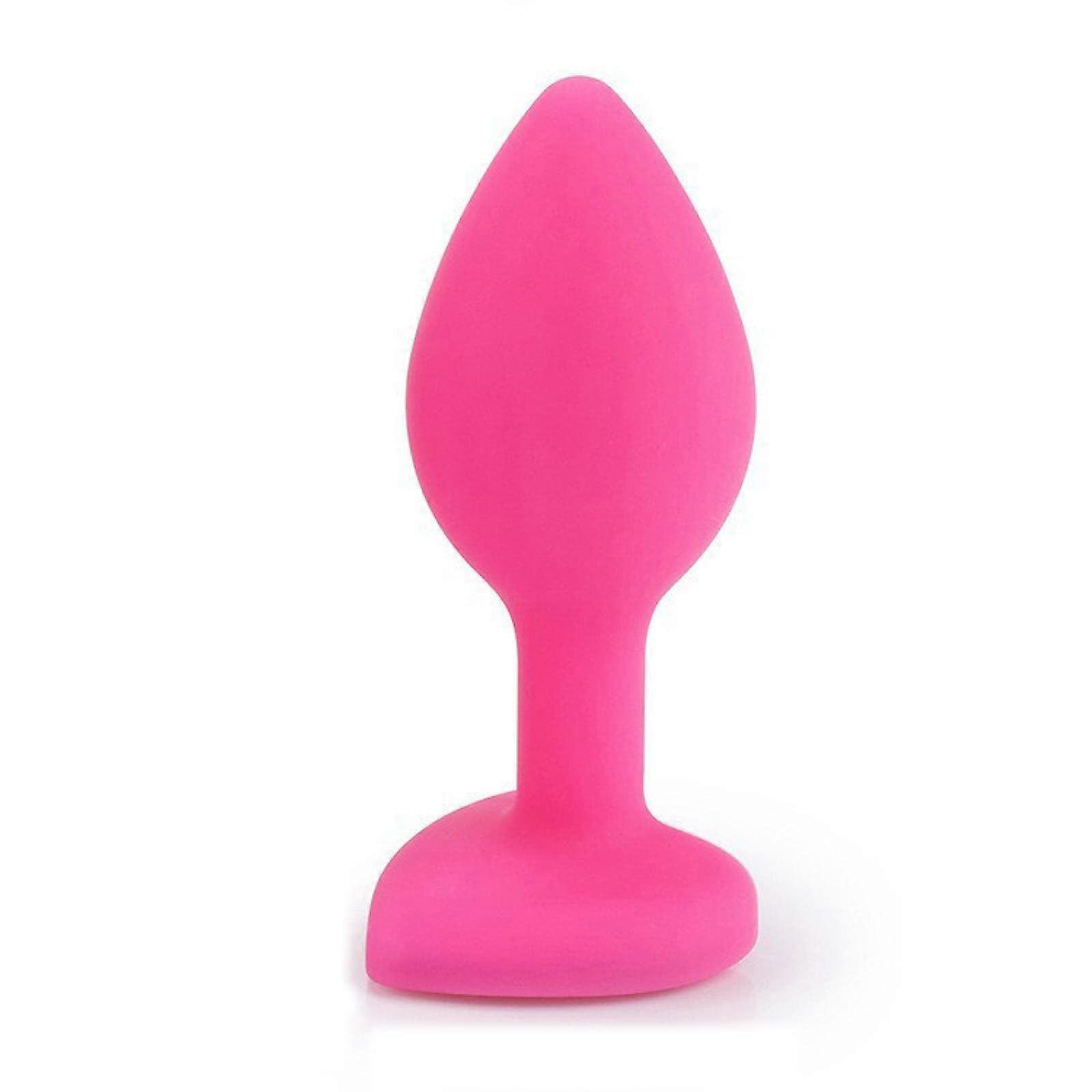 Anal Butt Plug Soft Silicone Vibrator with Powerful Bullet Vibration for Couples Pleasure