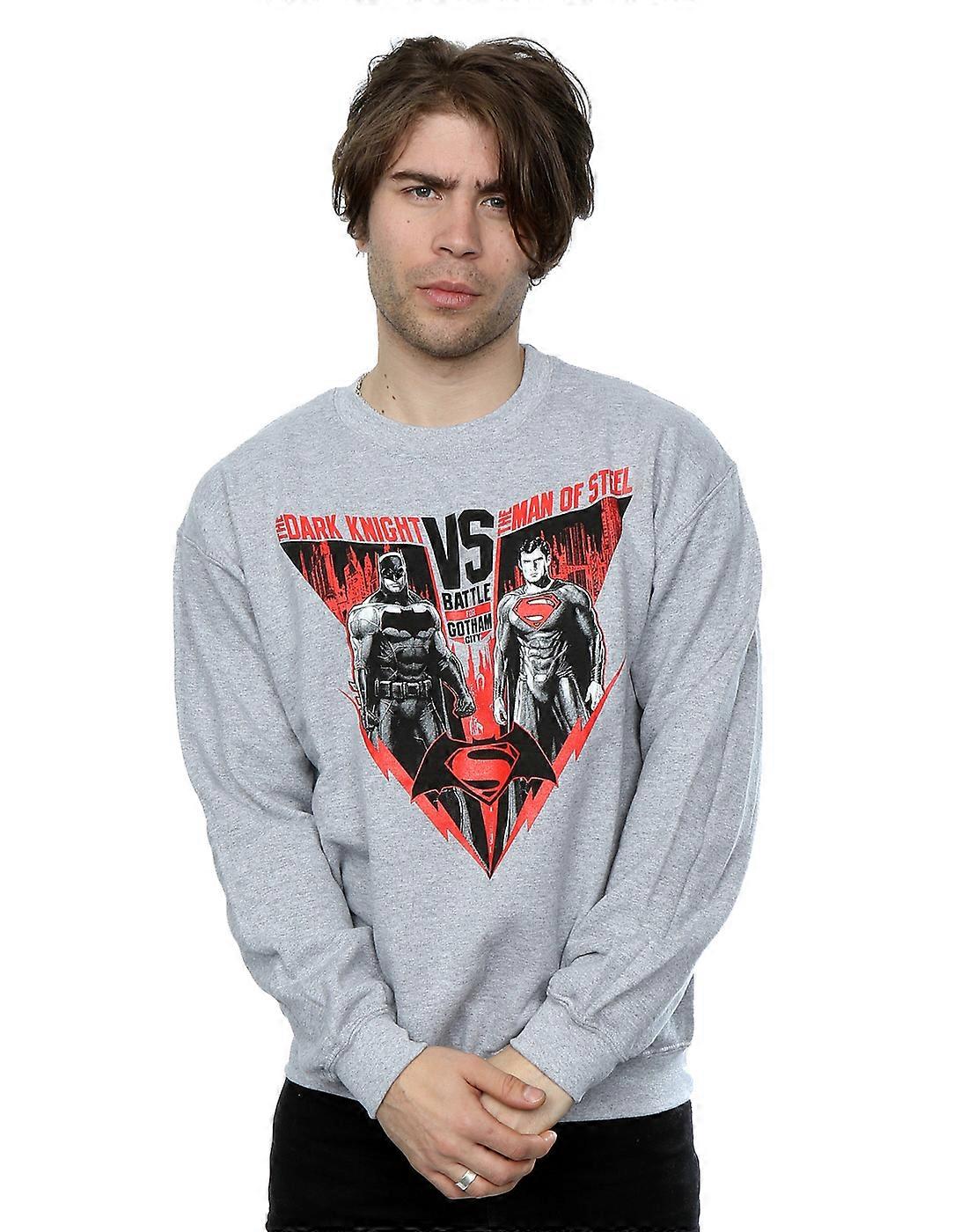 V de Batman DC Comics MASC moletom de batalha do Superman