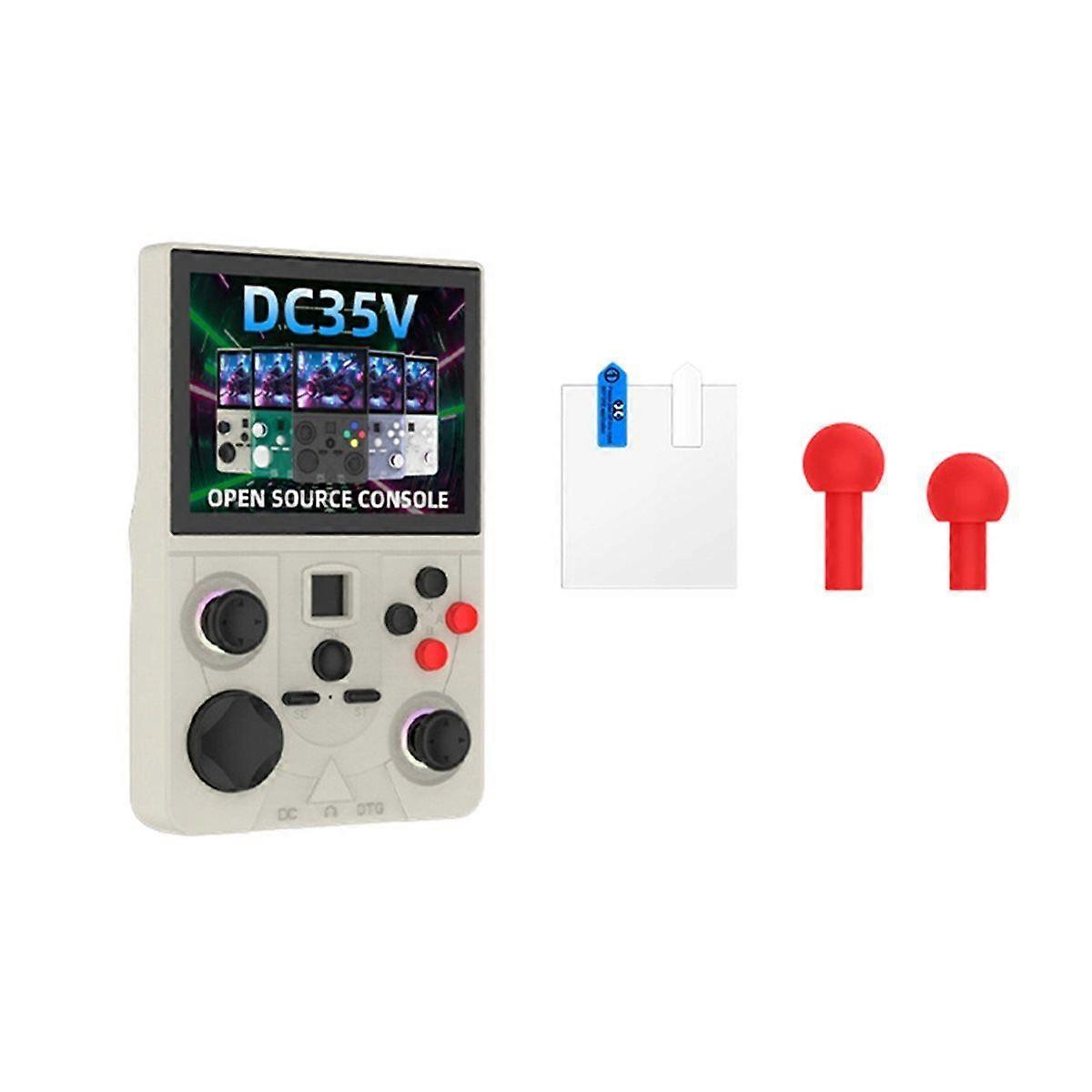 DC35V Open Source Handheld Game Console 128GB 3.5Inch IPS Screen Portable Pocket Video Player Suppo