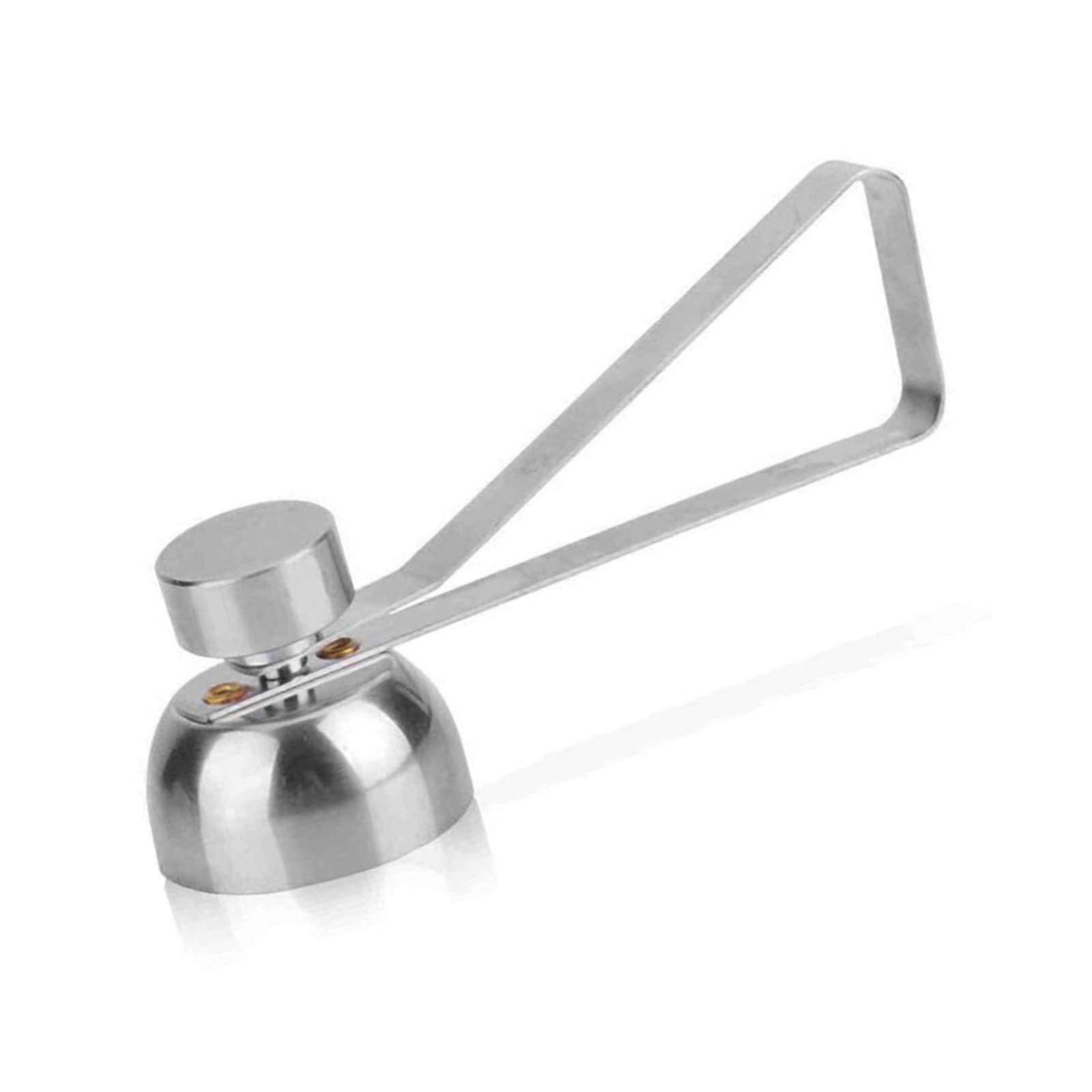 Egg Topper Cutter Stainless Steel Eggshell Remover for Soft and Hard Boiled Eggs Rust Resistant