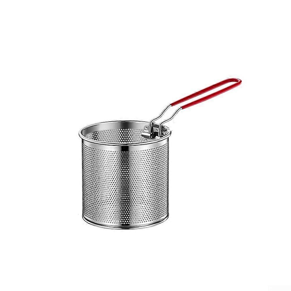 Vegetable Steamer Basket Stainless Steel Pasta Strainer Insert for Medium Pots with Detachable Handle