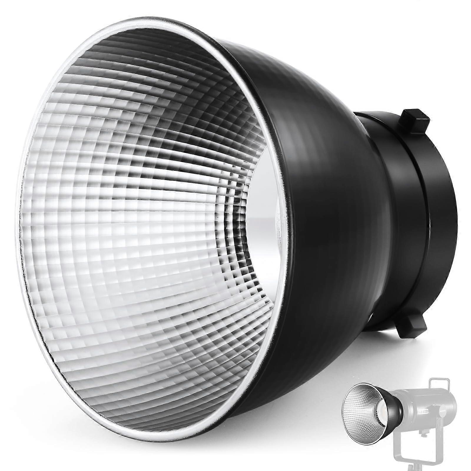 Bowens Mount Standard Reflector Diffuser 7in Fish Scale Pattern 55° for Studio Flash and LED Lights