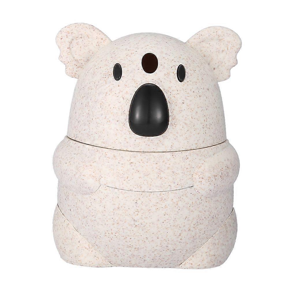 Cute Wheat Straw Toothpick Holders, Koala Shaped Storage Box, Kitchen Tool